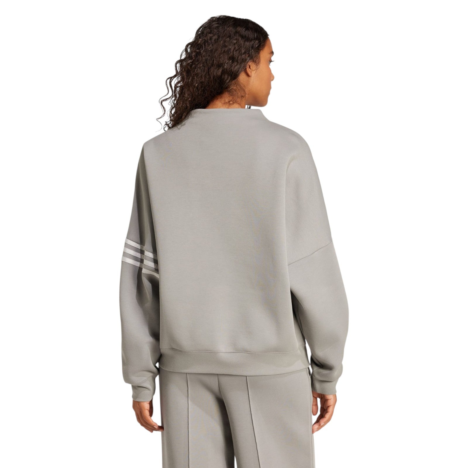 adidas Originals Women's Neuclassics Oversized Sweatshirt - Grey