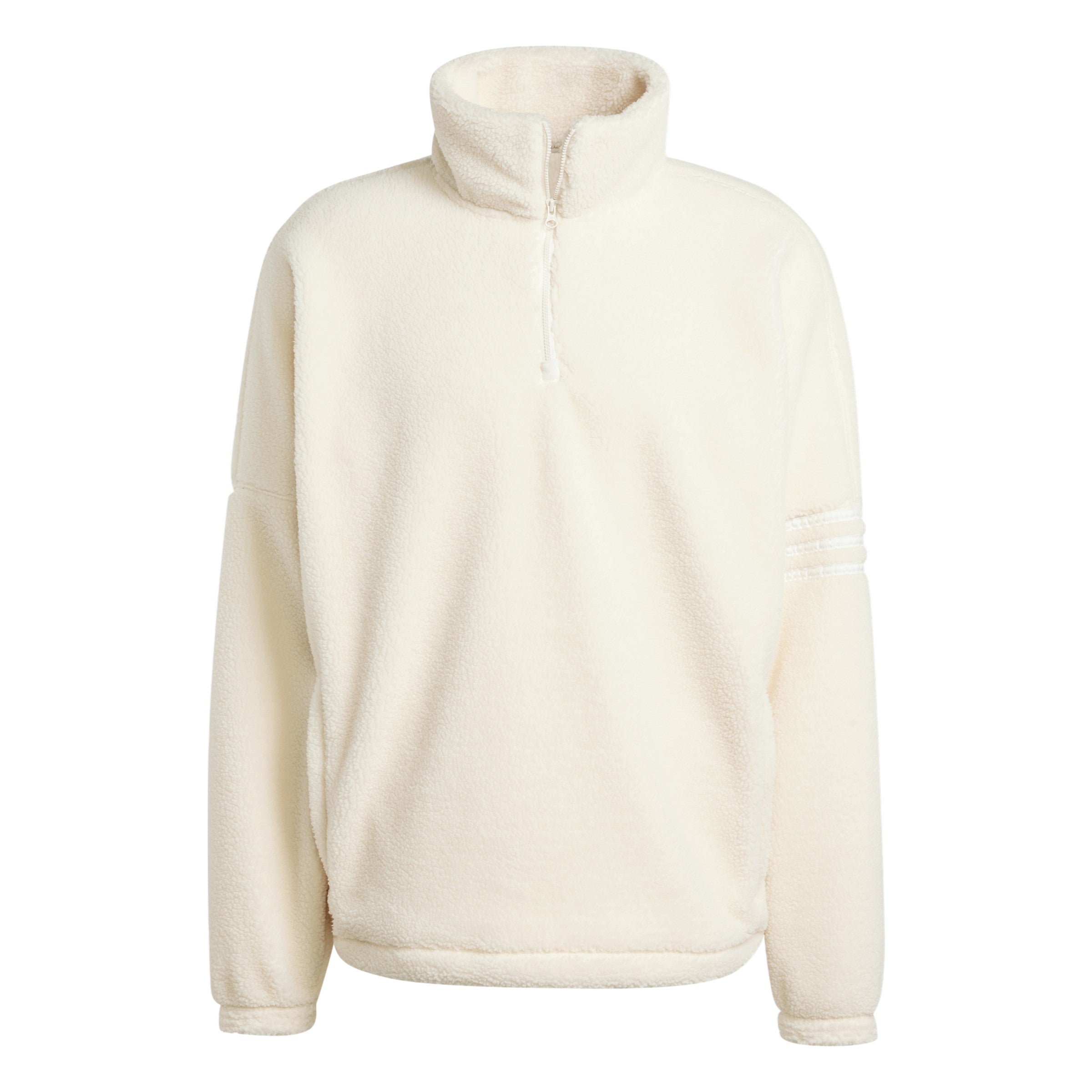 adidas Originals Neuclassics Polar Fleece 1/2 Zip Sweatshirt - White