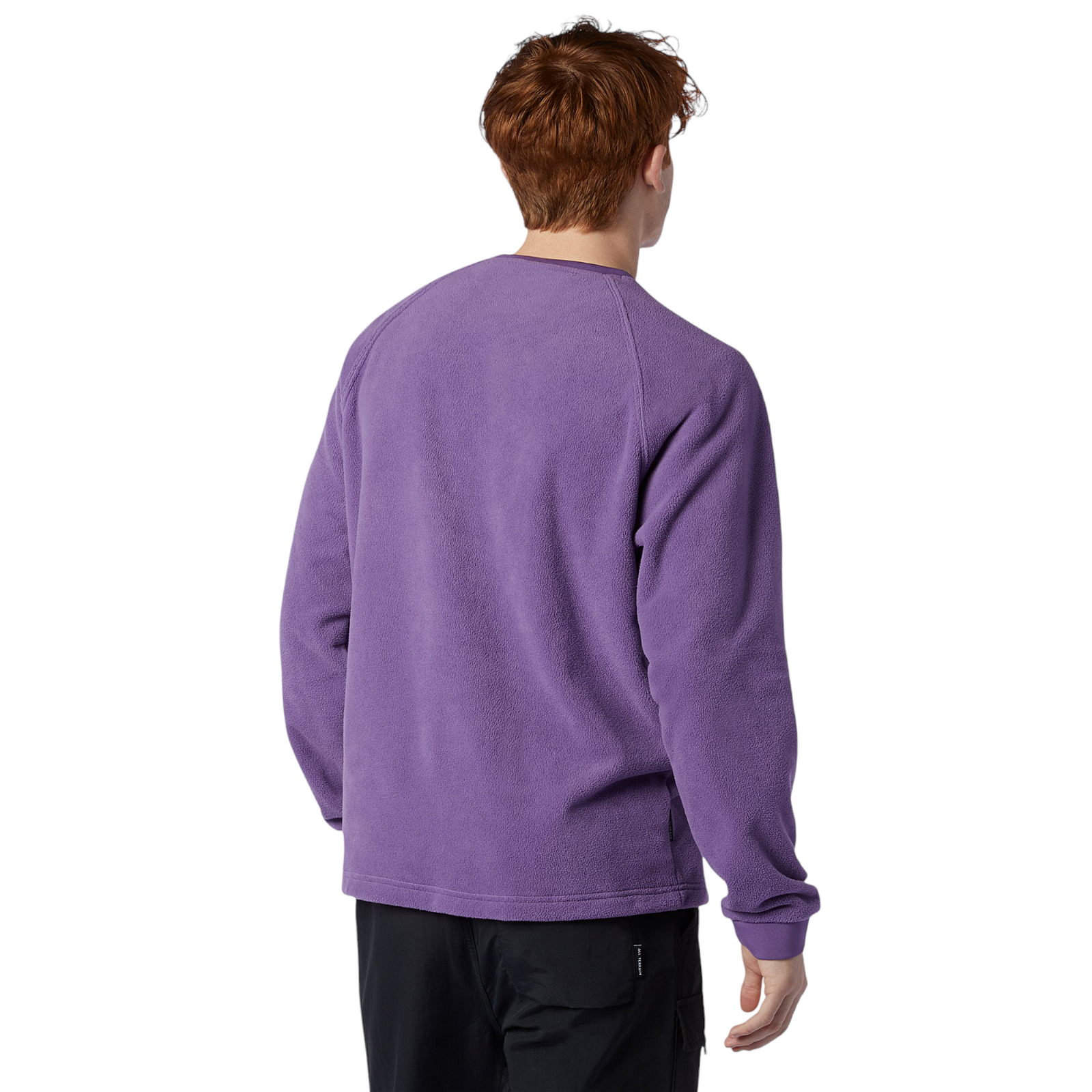 New Balance All Terrain Pocket Crew Polar Fleece - Purple - ViaductClothing - -