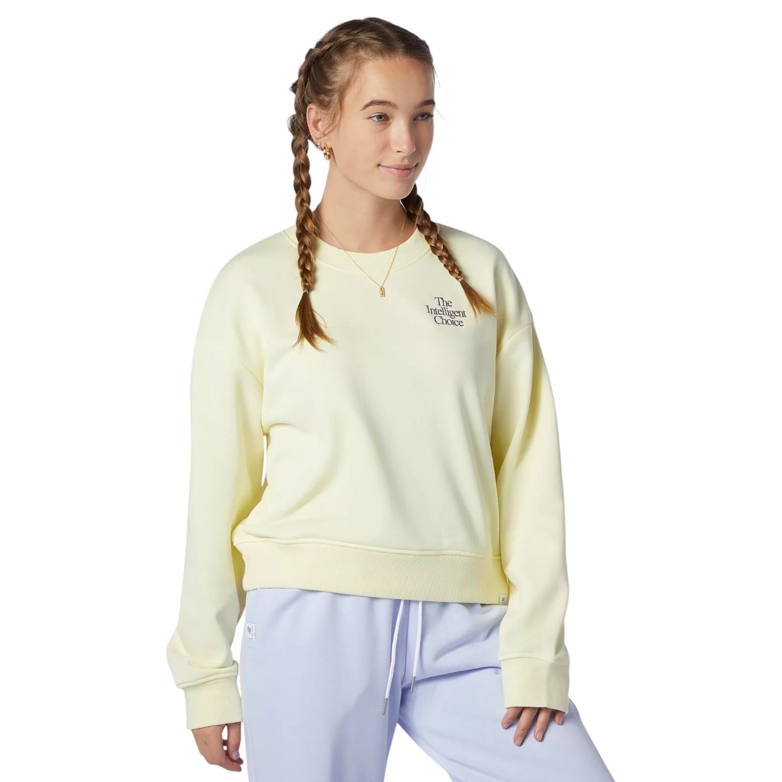 New Balance Athletics Intelligent Choice Crew - Saturn Yellow - ViaductClothing - -