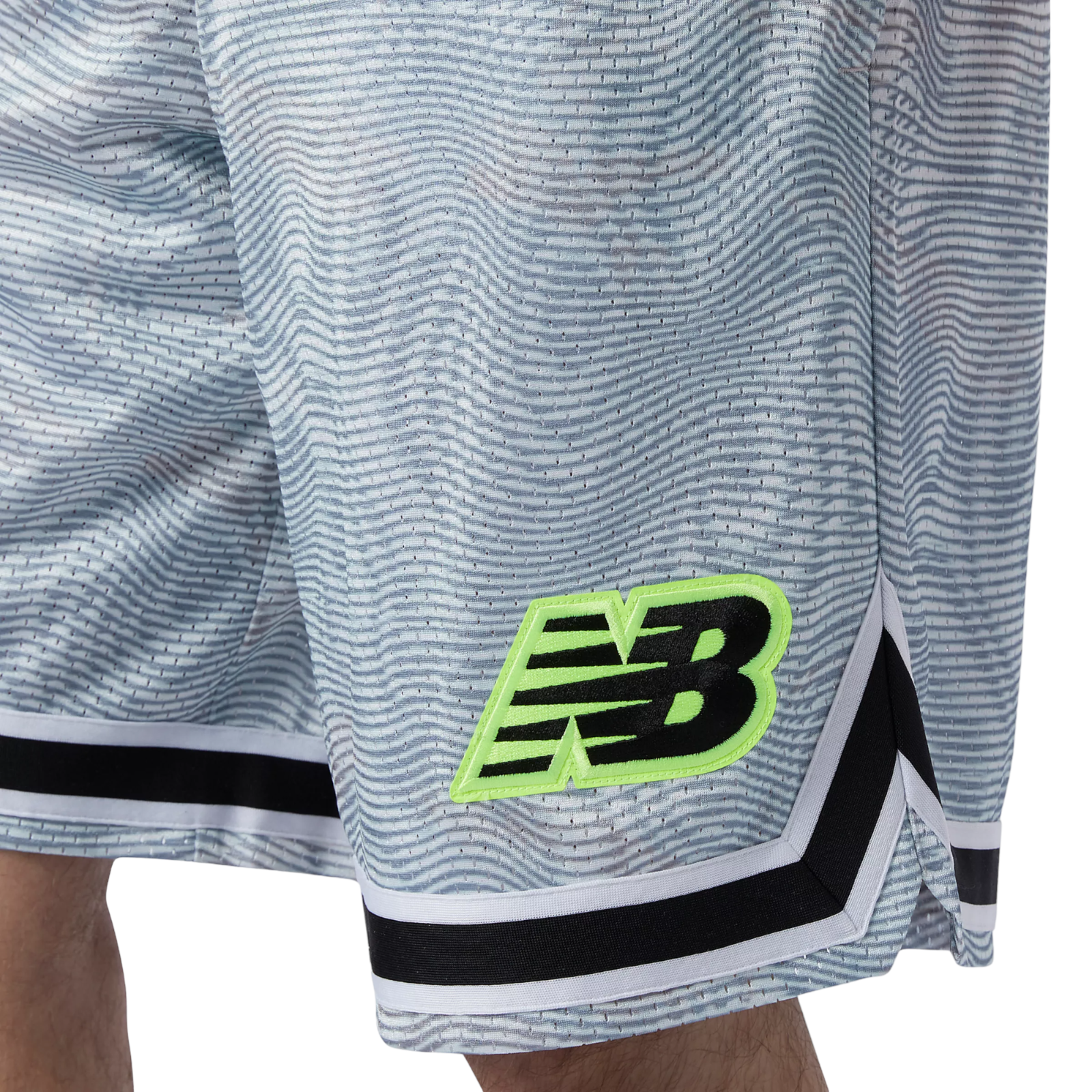New Balance Athletics Psy Varsity Mesh Short - Grey - ViaductClothing - -