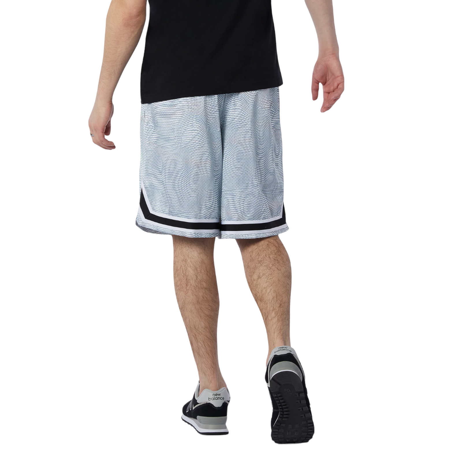 New Balance Athletics Psy Varsity Mesh Short - Grey - ViaductClothing - -