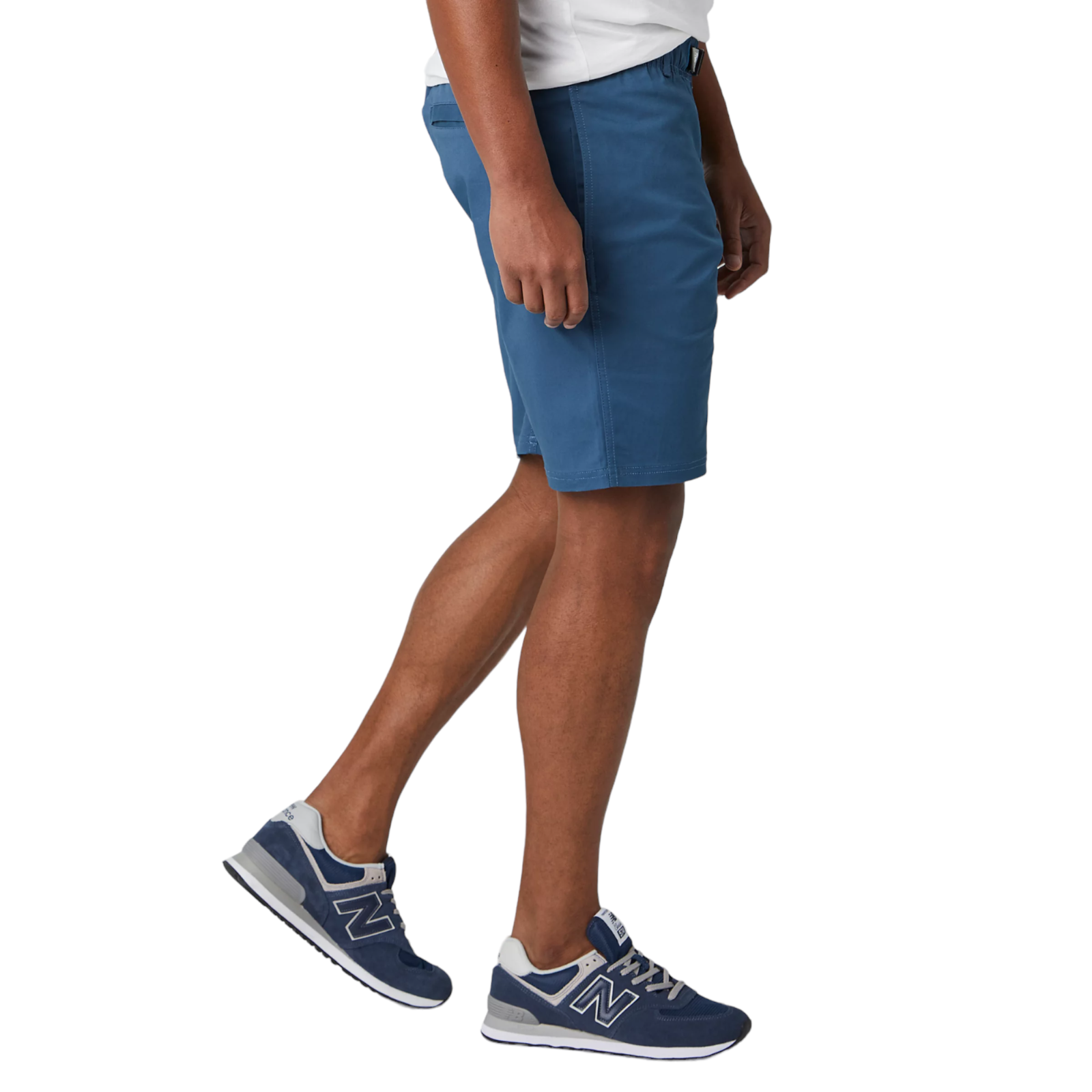 New Balance Athletics Woven Cotton Shorts - Blue - ViaductClothing - -