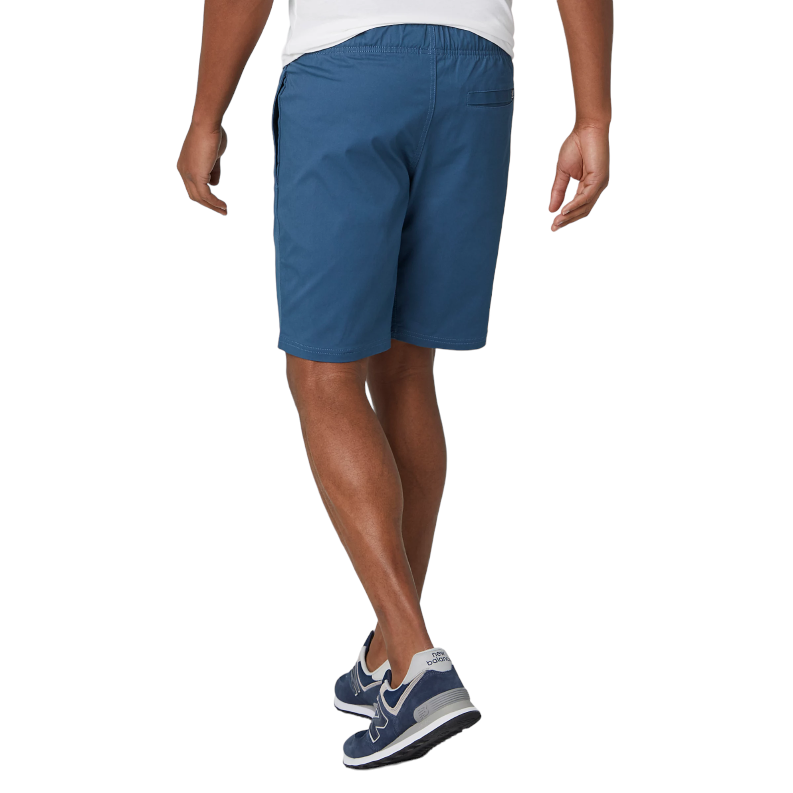 New Balance Athletics Woven Cotton Shorts - Blue - ViaductClothing - -