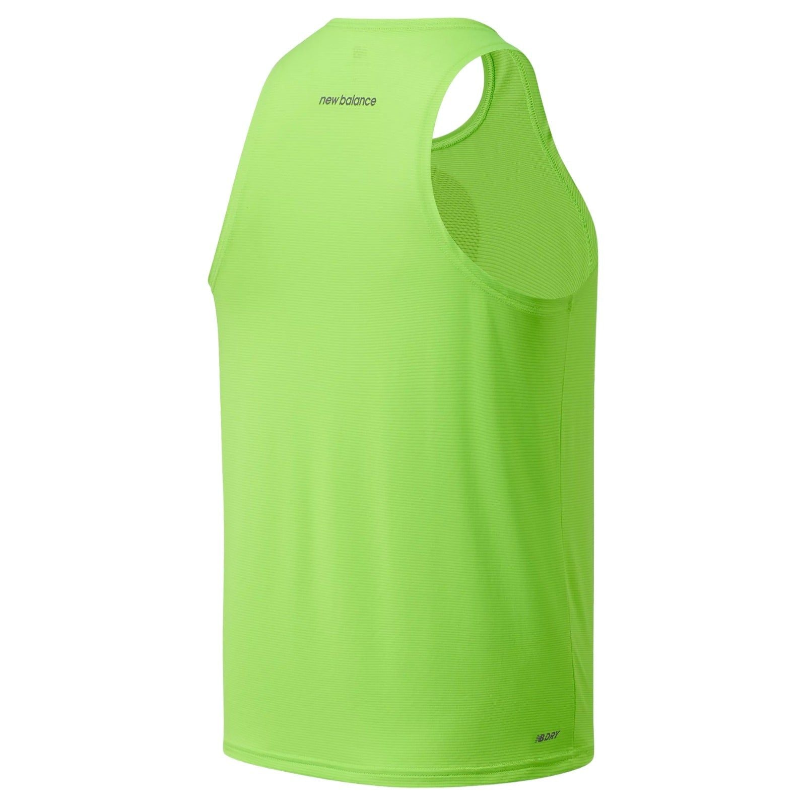 New Balance M PR Accelerate Singlet Running Vest - Energy Lime - ViaductClothing - -