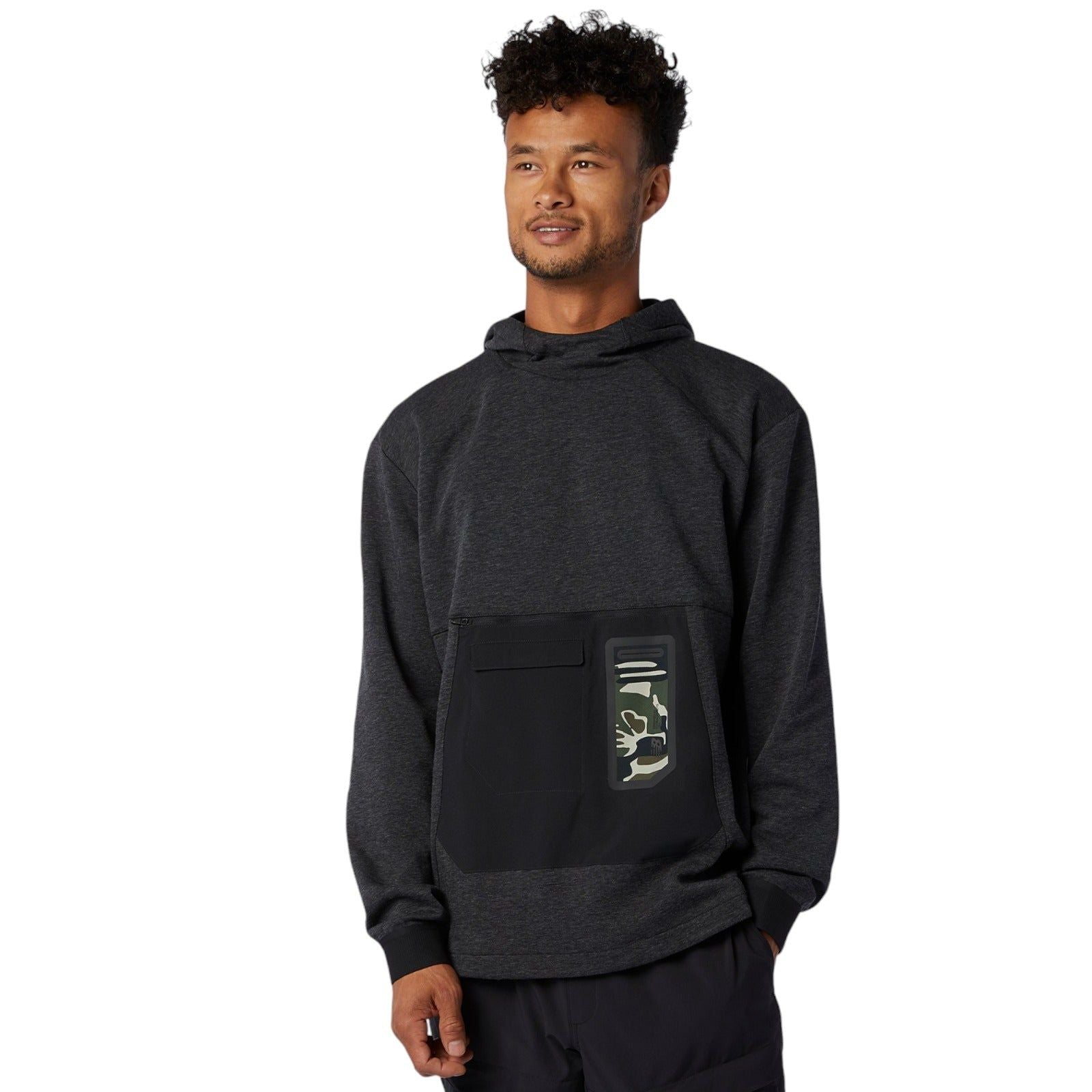 New Balance Men's Fortitech Pullover Hoodie Camo - Grey - ViaductClothing -  -