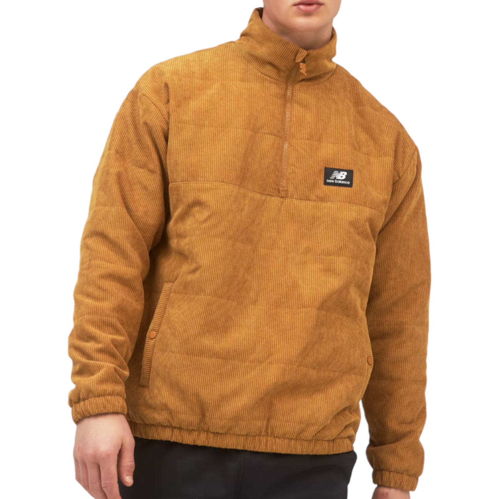 New Balance Men's Nb Athletics Corduroy Anorak Jacket - Workwear - ViaductClothing - -