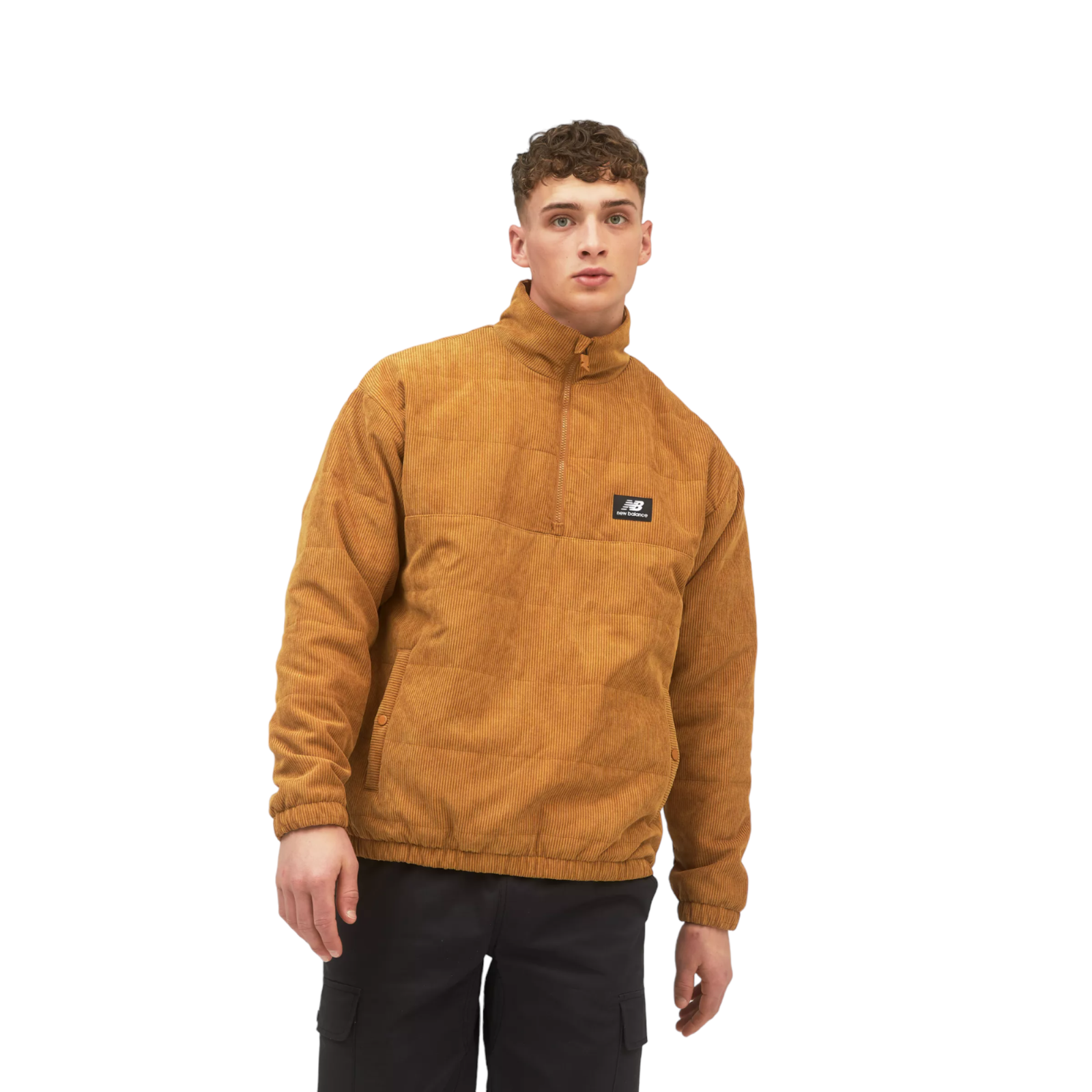 New Balance Men's Nb Athletics Corduroy Anorak Jacket - Workwear - ViaductClothing - -