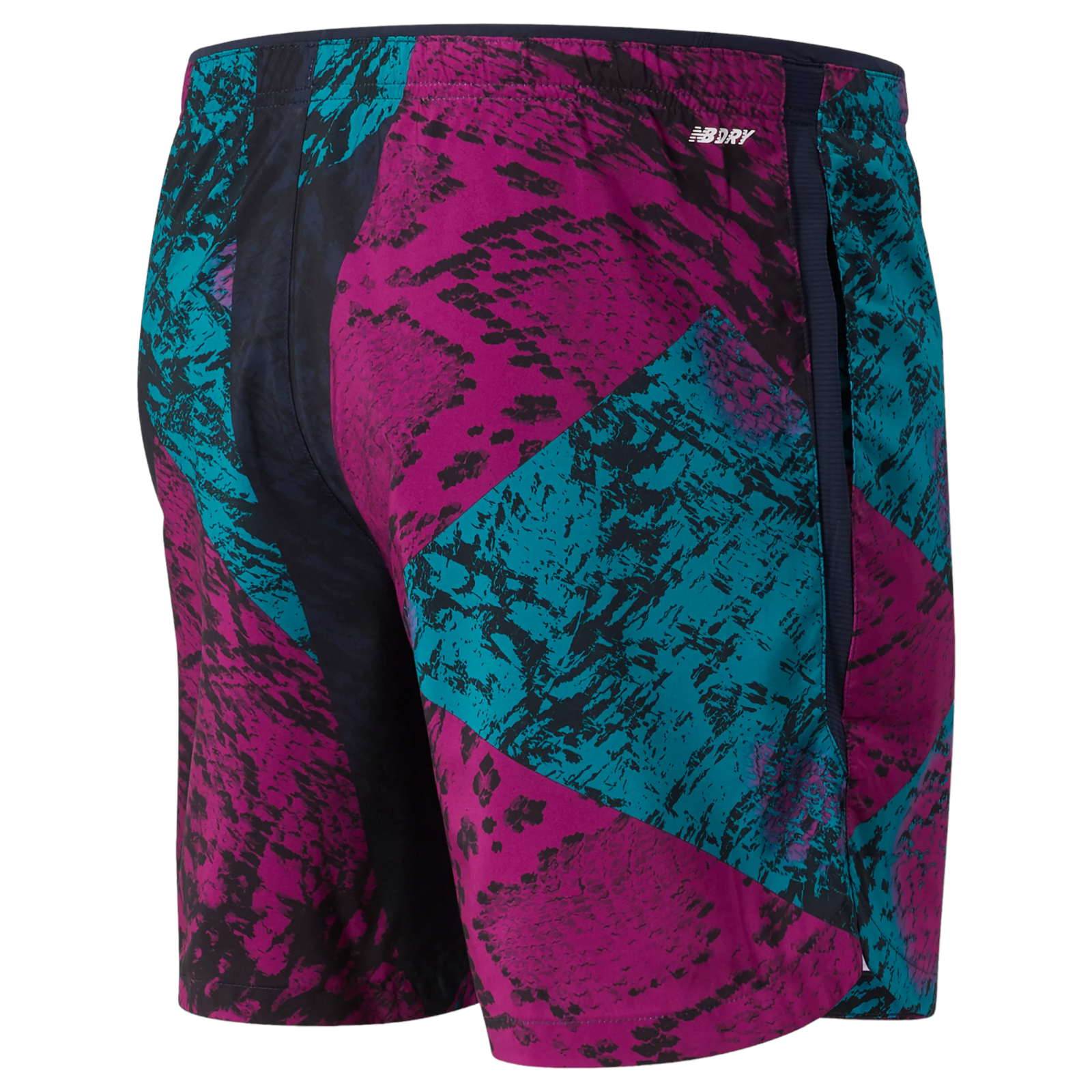 New Balance Printed Fast Flight 7 inch 2 In 1 Short - Jewel Pink - ViaductClothing - -