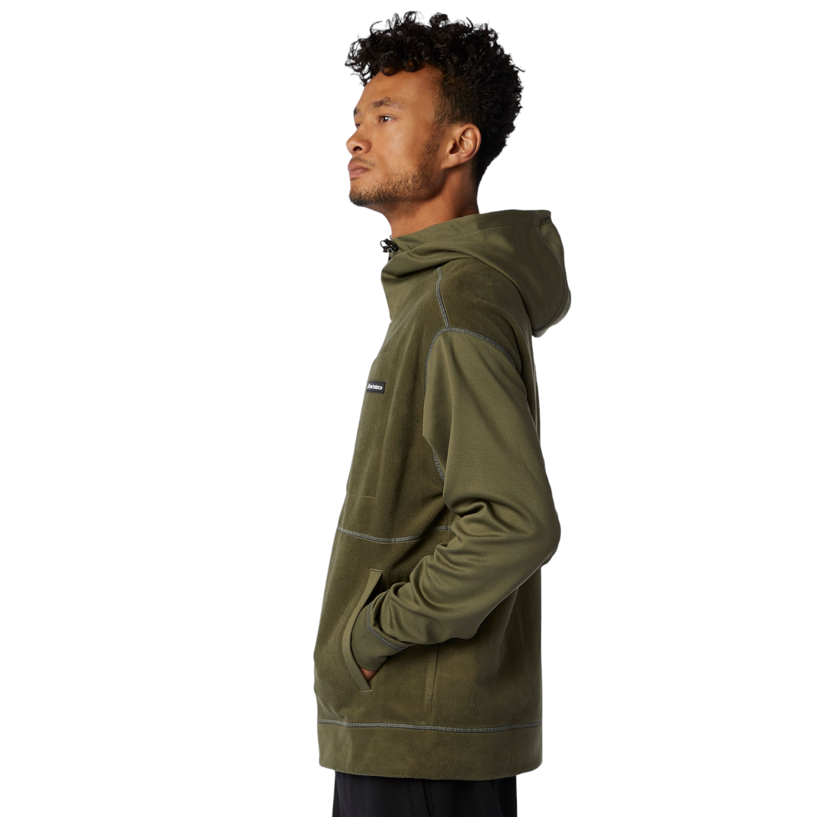 New Balance Sport Style Micro Fleece Jacket - Green - ViaductClothing - -