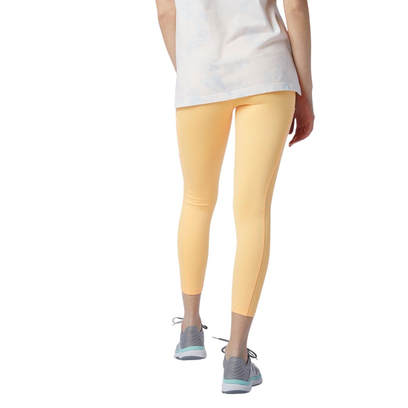 New Balance Womens All Terrain Leggings - Orange - ViaductClothing - -