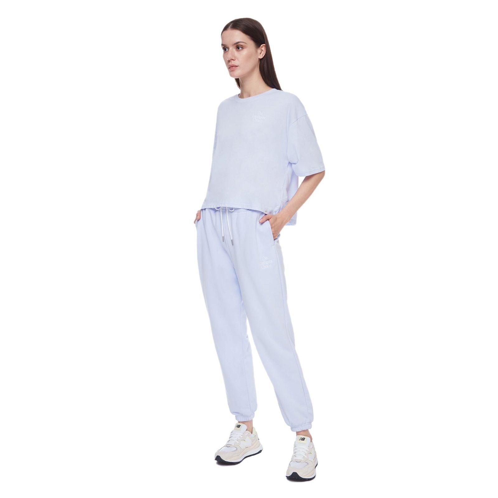 New Balance Womens Athletics Intelligent Choice SS Lifestyle T-Shirt - Lilac - ViaductClothing - -