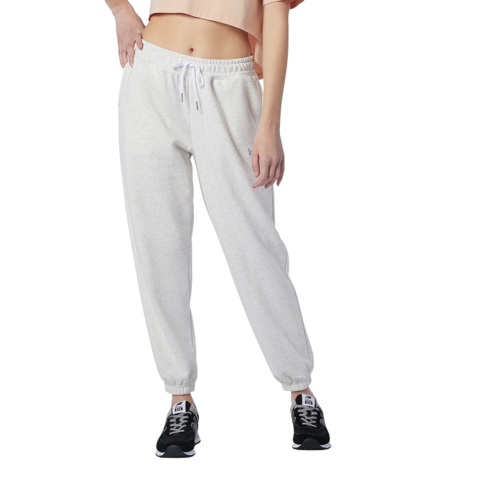 New Balance Womens Athletics Intelligent Choice Sweatpants - Grey - ViaductClothing - -