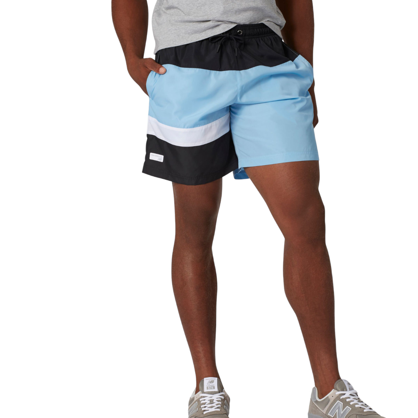 New Balance Woven Swim Shorts - Blue - ViaductClothing - -