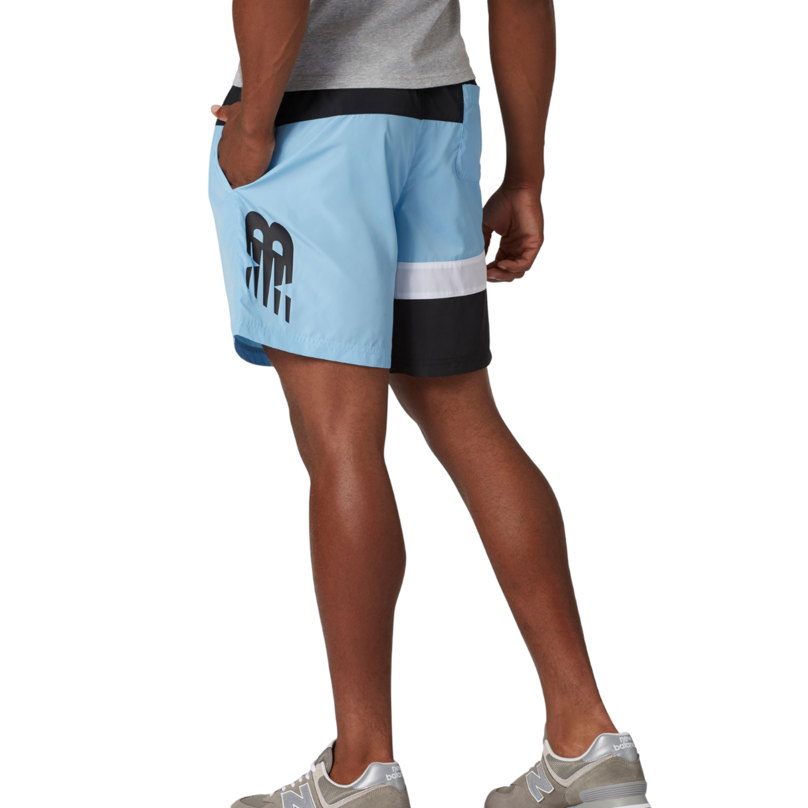 New Balance Woven Swim Shorts - Blue - ViaductClothing - -