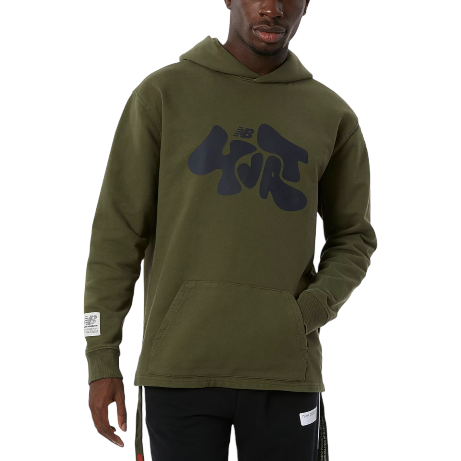 New Balance X Salehe Bembury Pbj Bembury Hoodie - Olive Green - ViaductClothing -  -