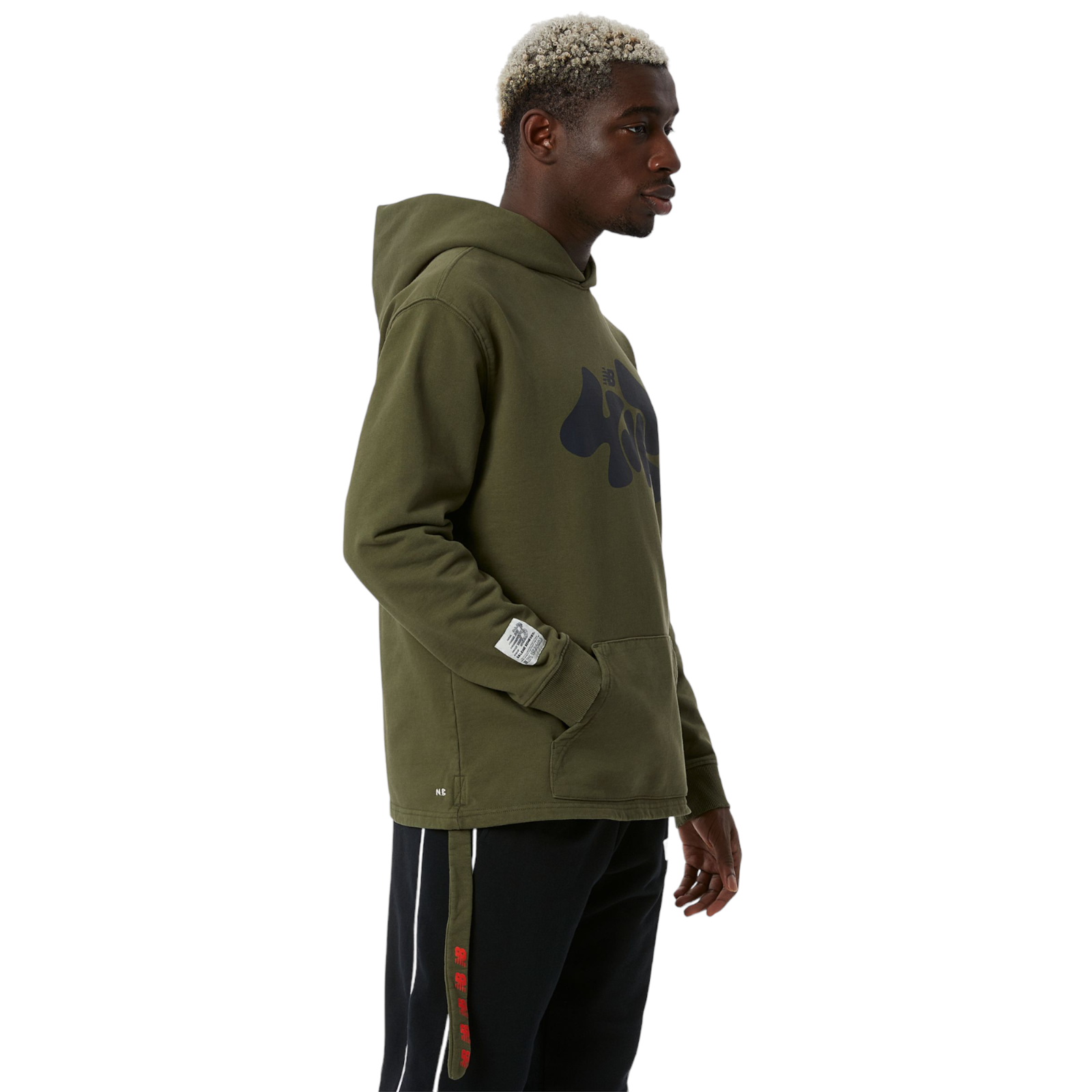 New Balance X Salehe Bembury Pbj Bembury Hoodie - Olive Green - ViaductClothing -  -