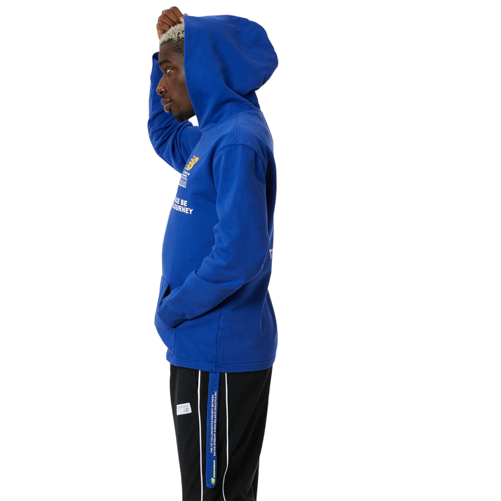 New Balance x Salehe Bembury PBJ Bembury Hoodie - Blue - ViaductClothing - -