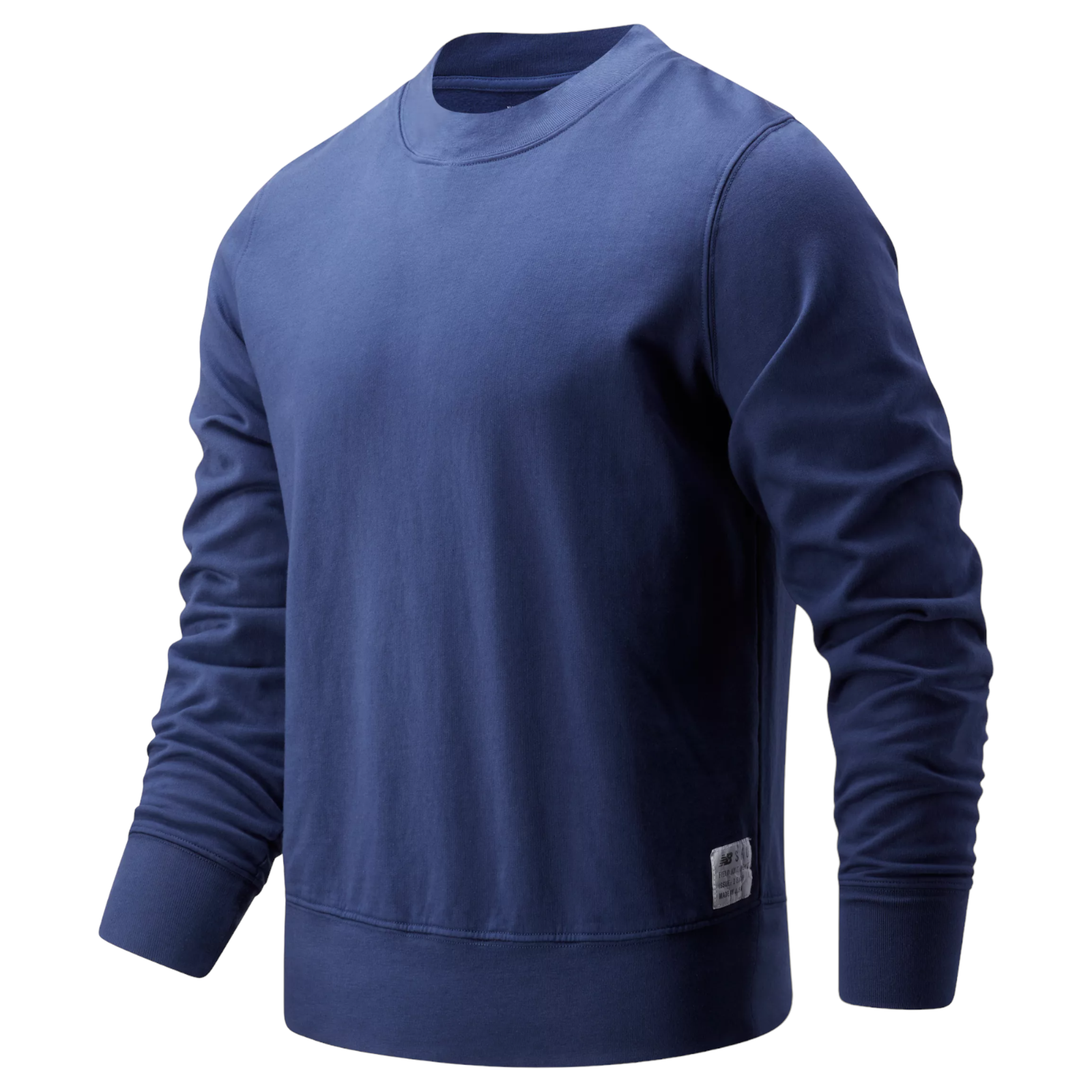 New Balance x Save Khaki Supima Fleece Sweat - Indigo Blue - ViaductClothing - -