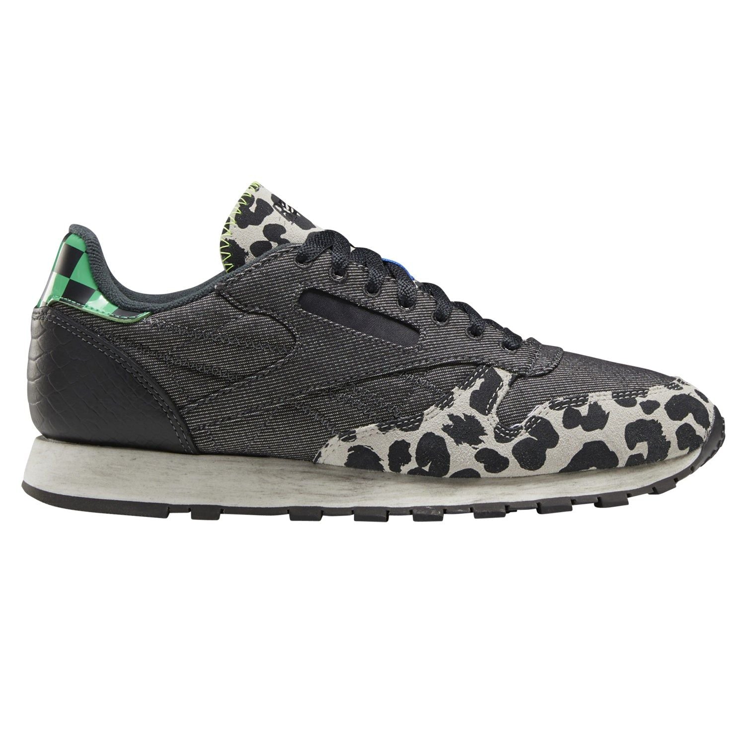 Reebok Classic Leather x DC Wonder Woman - Coal/Night Black - ViaductClothing - -