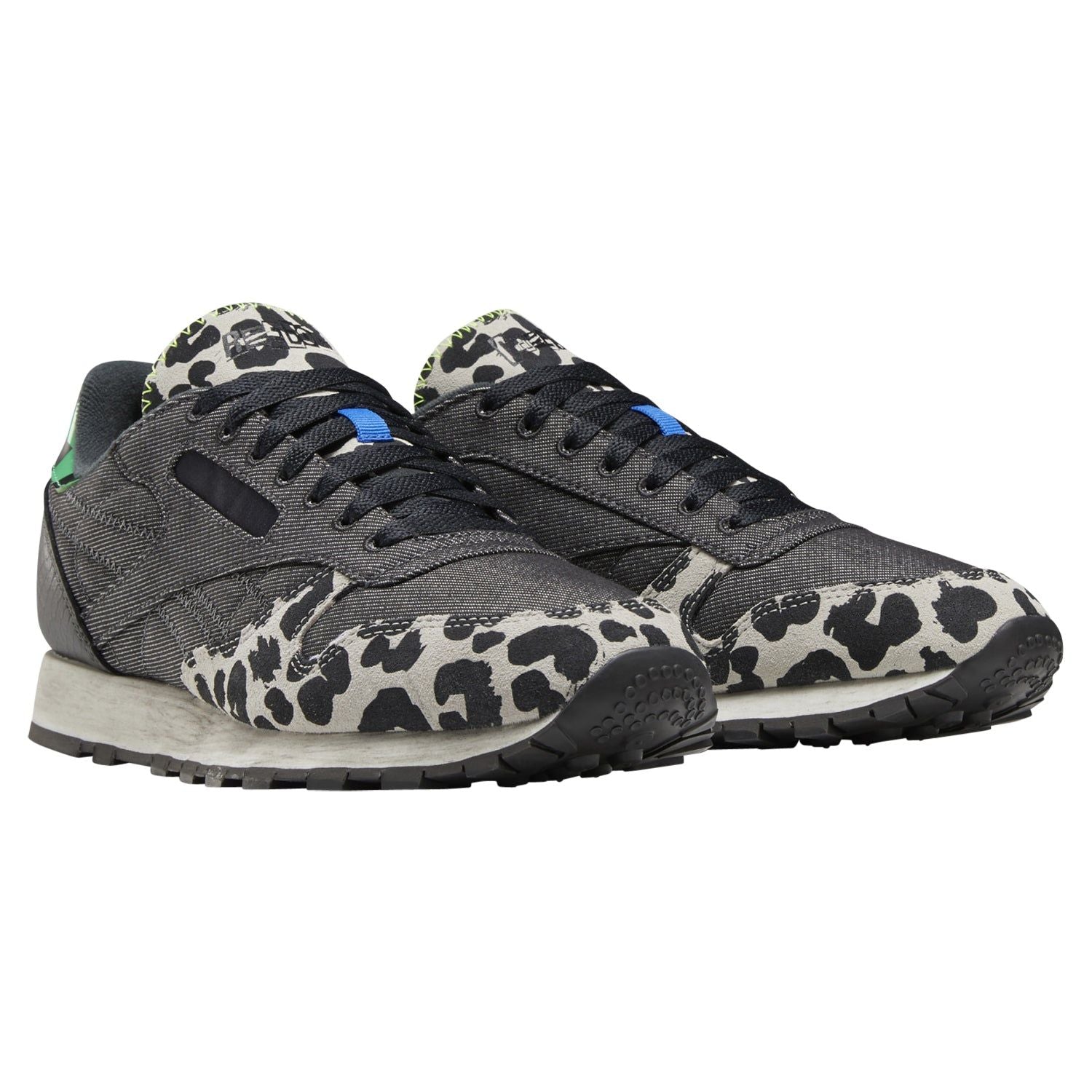 Reebok Classic Leather x DC Wonder Woman - Coal/Night Black - ViaductClothing - -