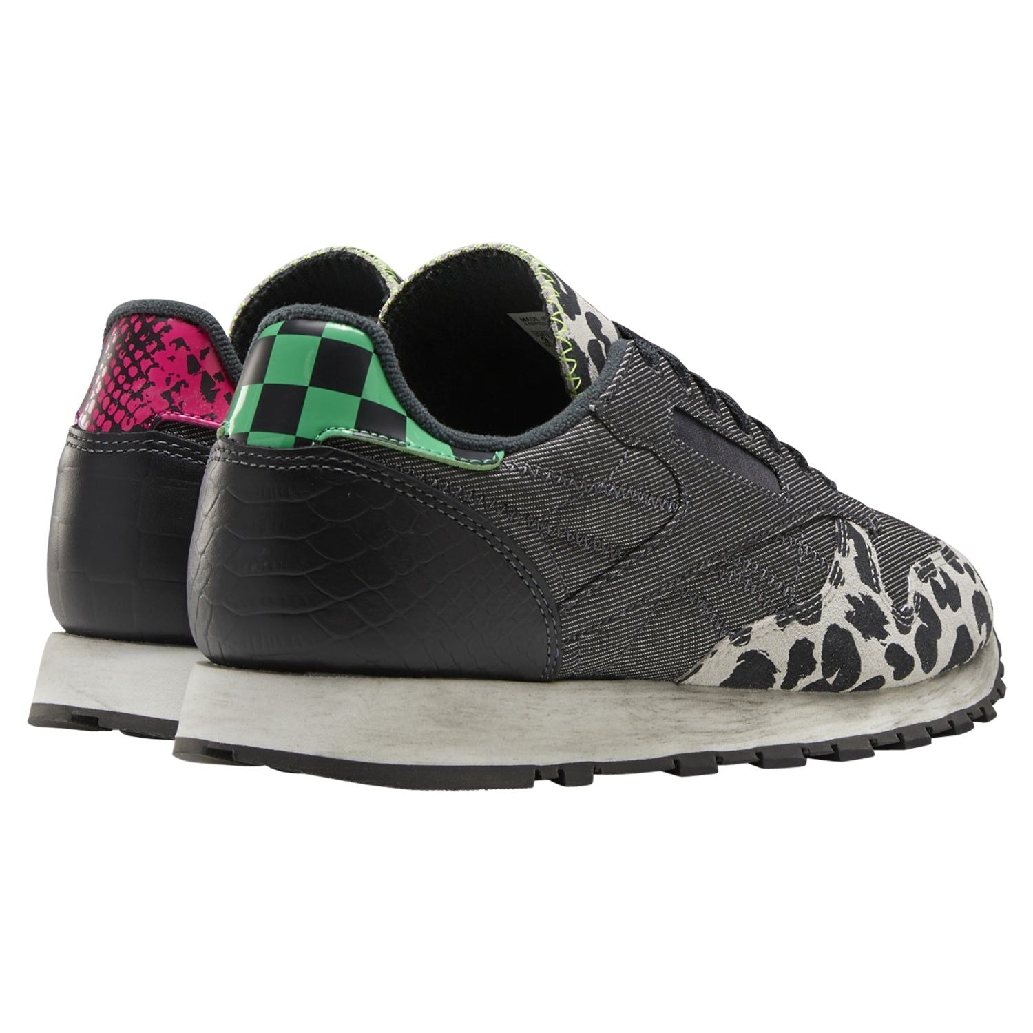 Reebok Classic Leather x DC Wonder Woman - Coal/Night Black - ViaductClothing - -