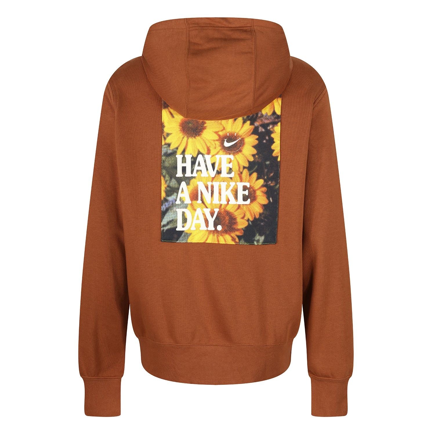 Nike Good Vibes Popover "Have A Nike Day" Hoodie - Brown - ViaductClothing -  -