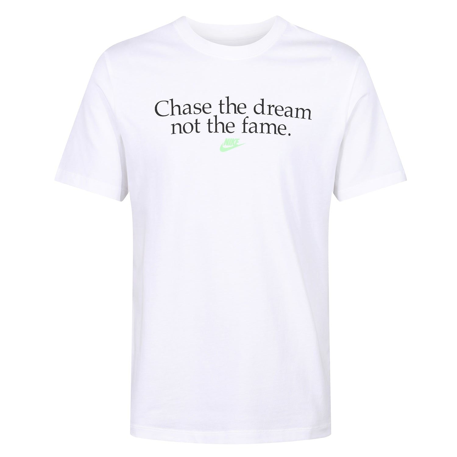 Nike NSW Chase The Dreams T-Shirt - White - ViaductClothing - -