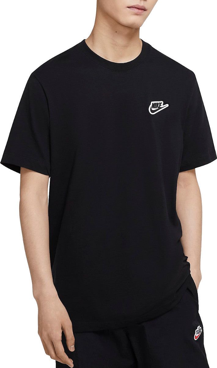 Nike NSW New Modern HD Logo T Shirt - Black - ViaductClothing - -