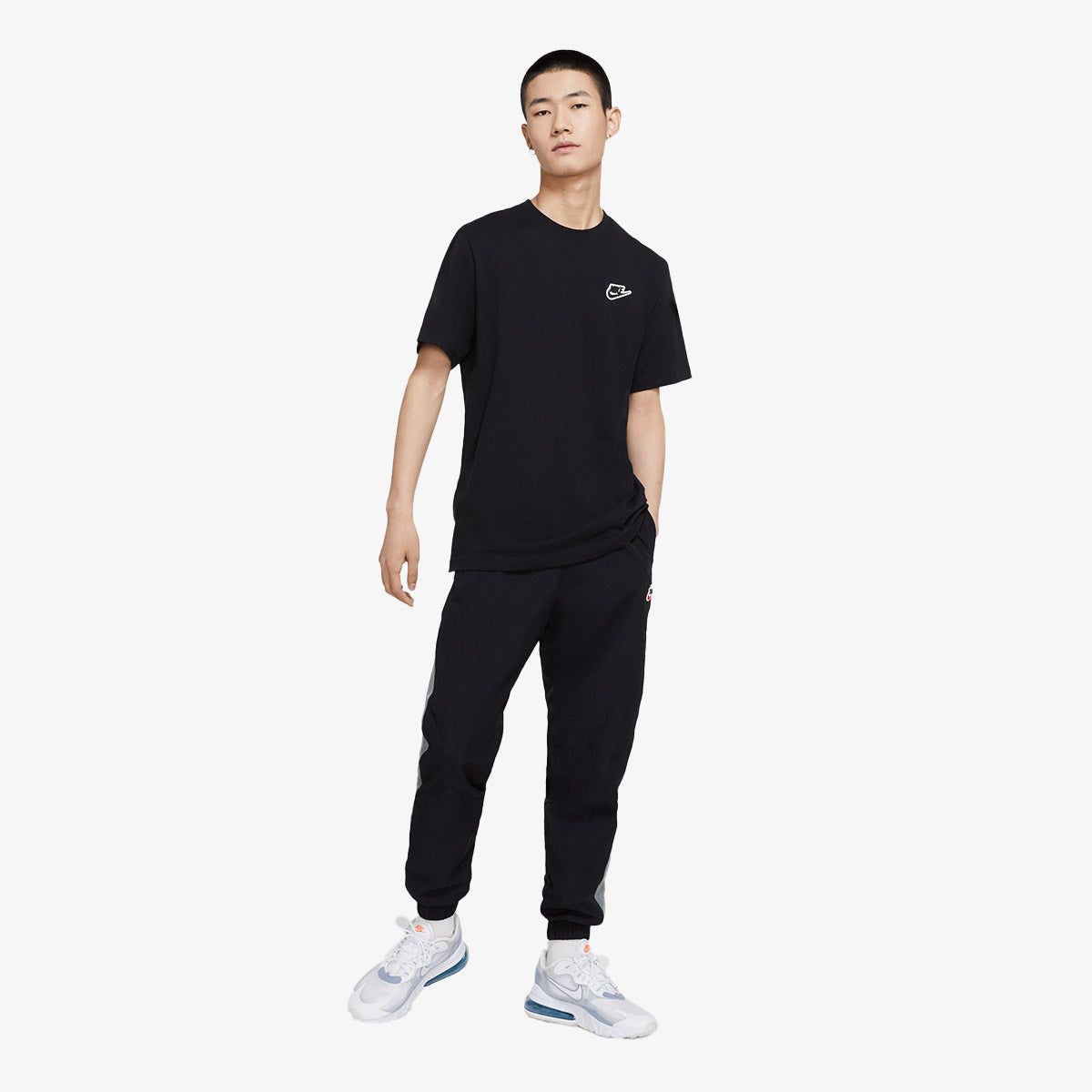 Nike NSW New Modern HD Logo T Shirt - Black - ViaductClothing - -