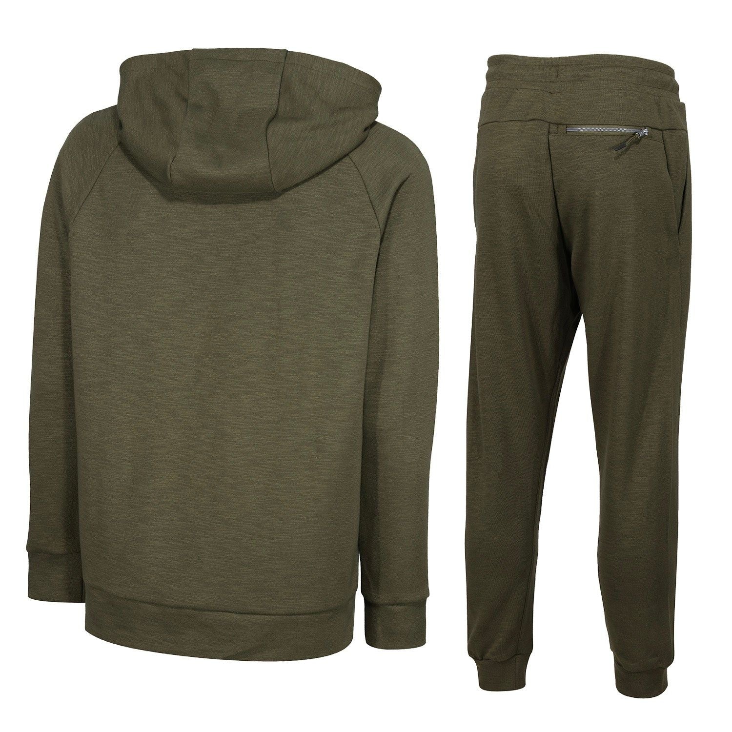 Nike NSW Optic Full Zip Tracksuit - Green - ViaductClothing - -