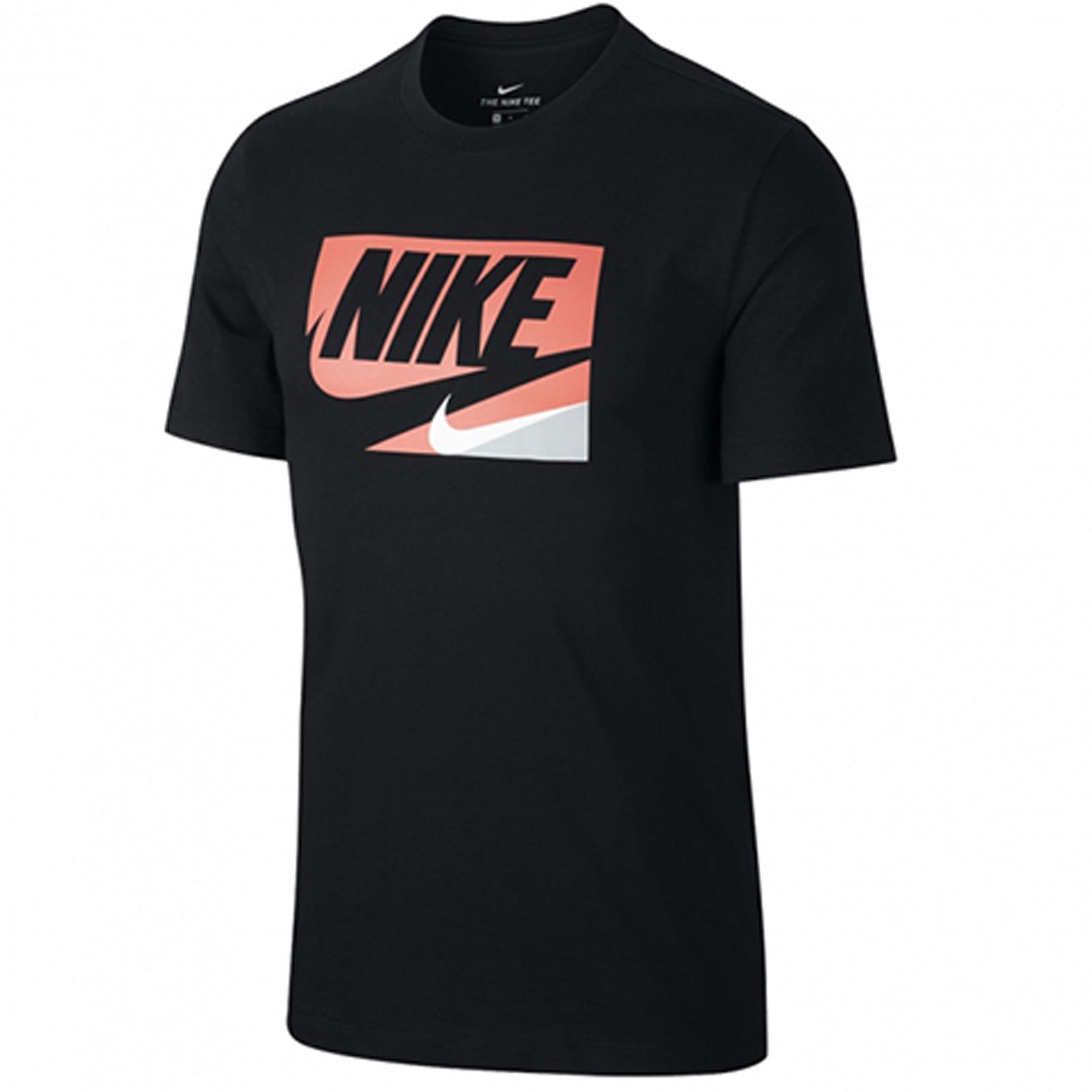 Nike NSW Sportswear Core Tee 1 T Shirt - Black - ViaductClothing - -
