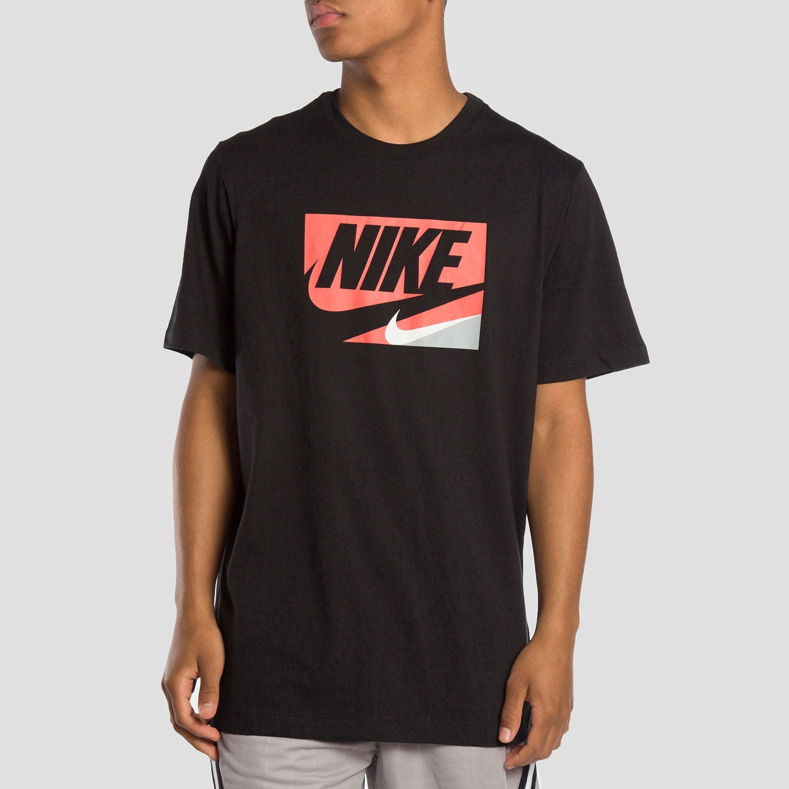 Nike NSW Sportswear Core Tee 1 T Shirt - Black - ViaductClothing - -
