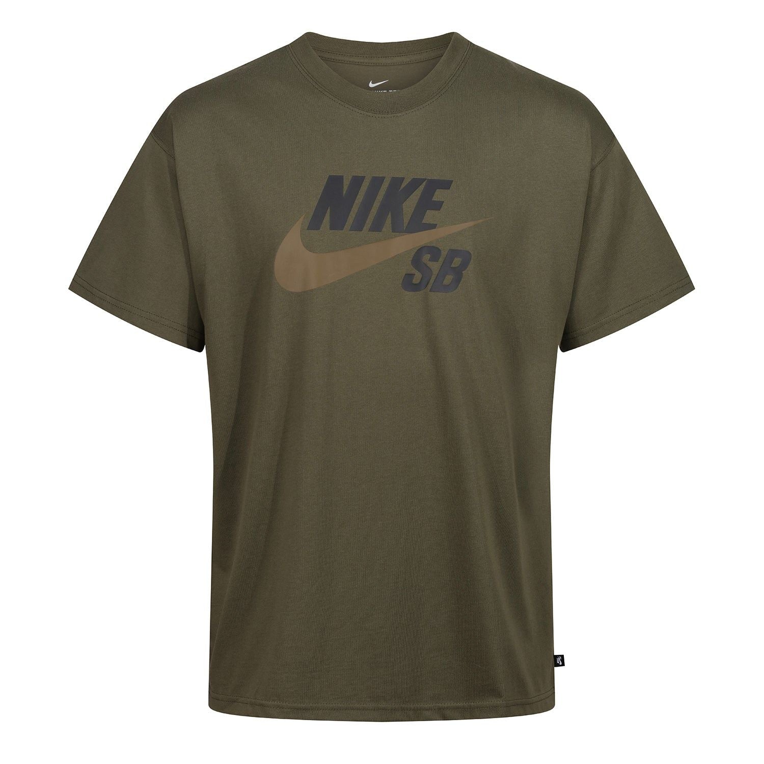Nike SB Logo Skate T-Shirt - Green - ViaductClothing - -