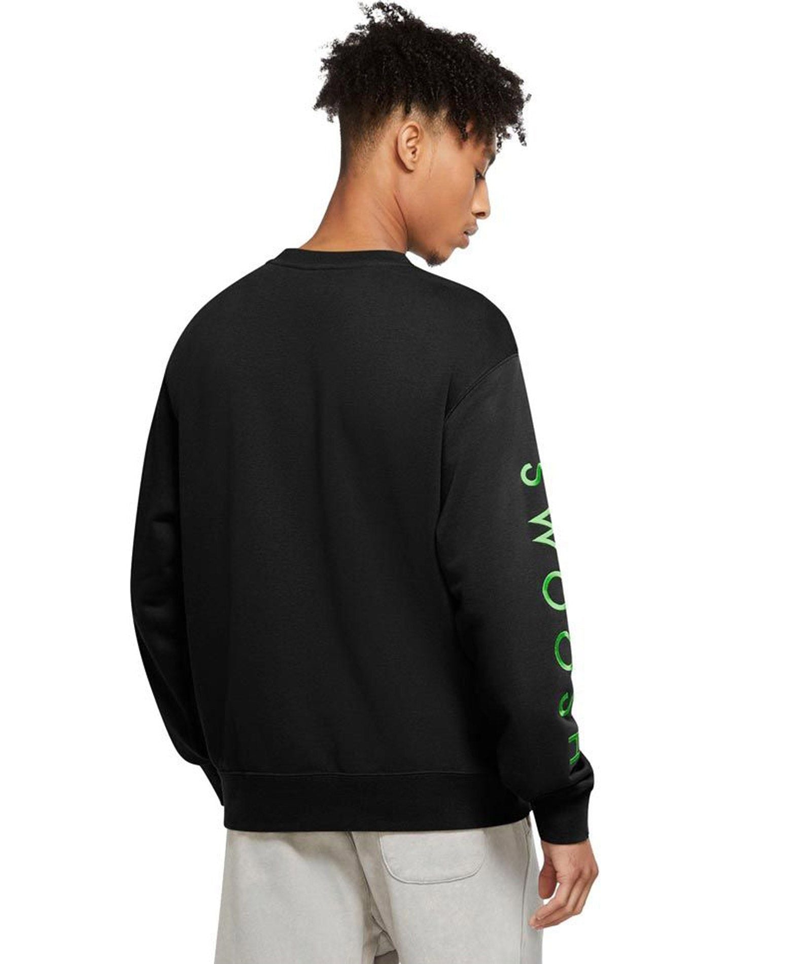Nike Sportswear NSW Swoosh Sweatshirt - Black - ViaductClothing - -