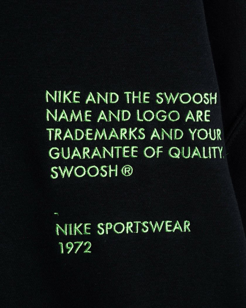 Nike Sportswear NSW Swoosh Sweatshirt - Black - ViaductClothing - -