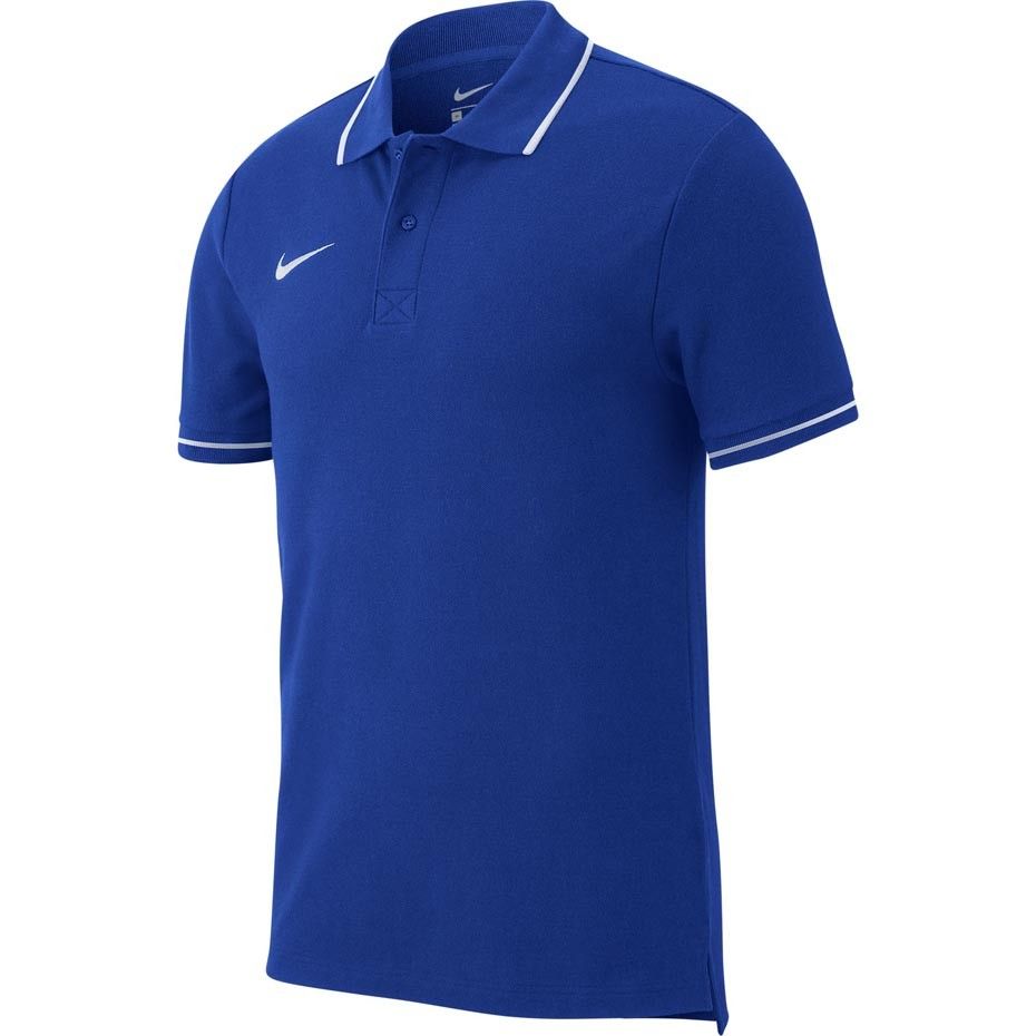 Nike Team Club 19 Polo Shirt - Blue - ViaductClothing - -