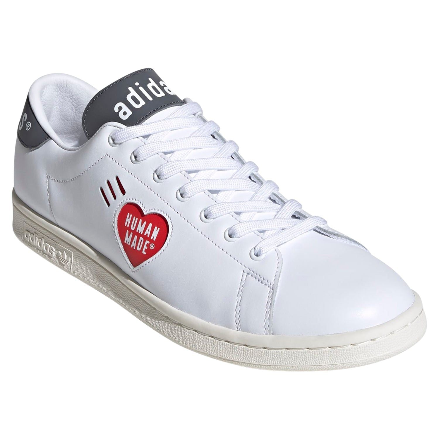 adidas Originals x Human Made Stan Smith Shoes - White/Onyx - ViaductClothing - -