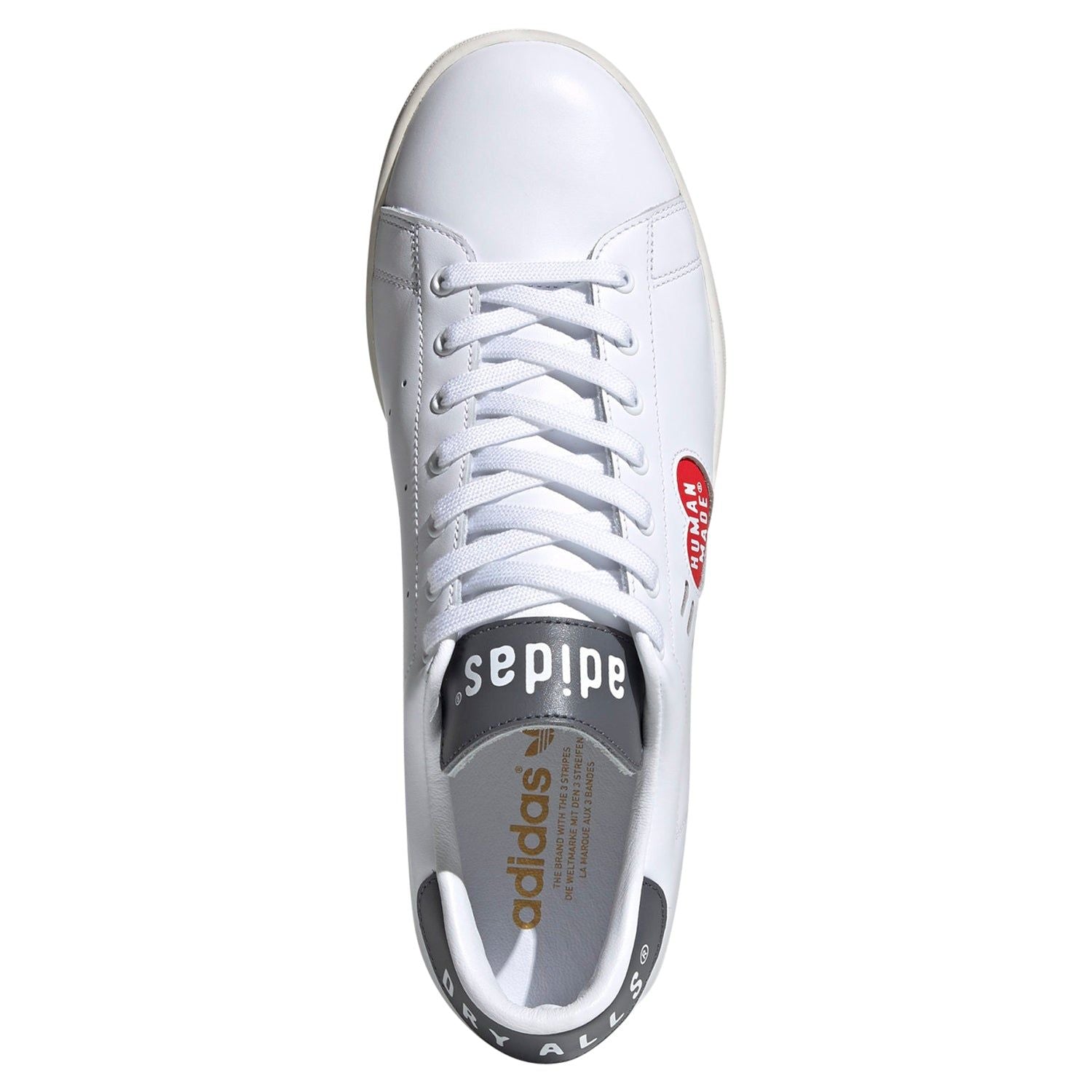 adidas Originals x Human Made Stan Smith Shoes - White/Onyx - ViaductClothing - -