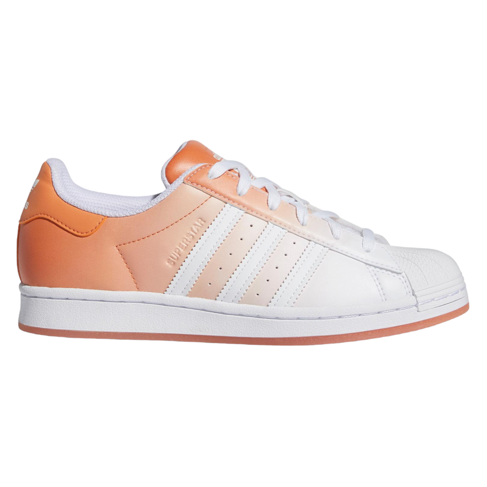 adidas Originals Womens Superstar Gradient Copper Shoes White Oran - Main Image