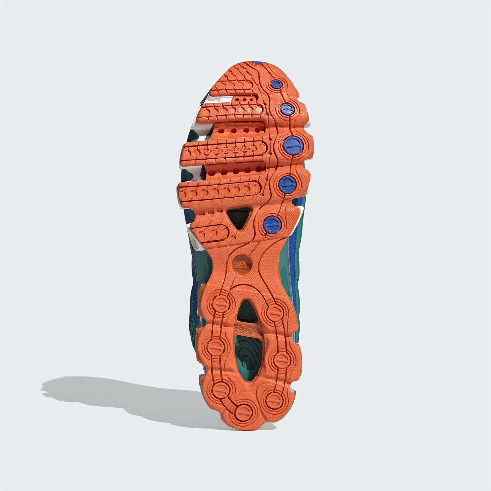 adidas Unisex Microbounce T1 Trainers - Glory Green / Orange - ViaductClothing - -