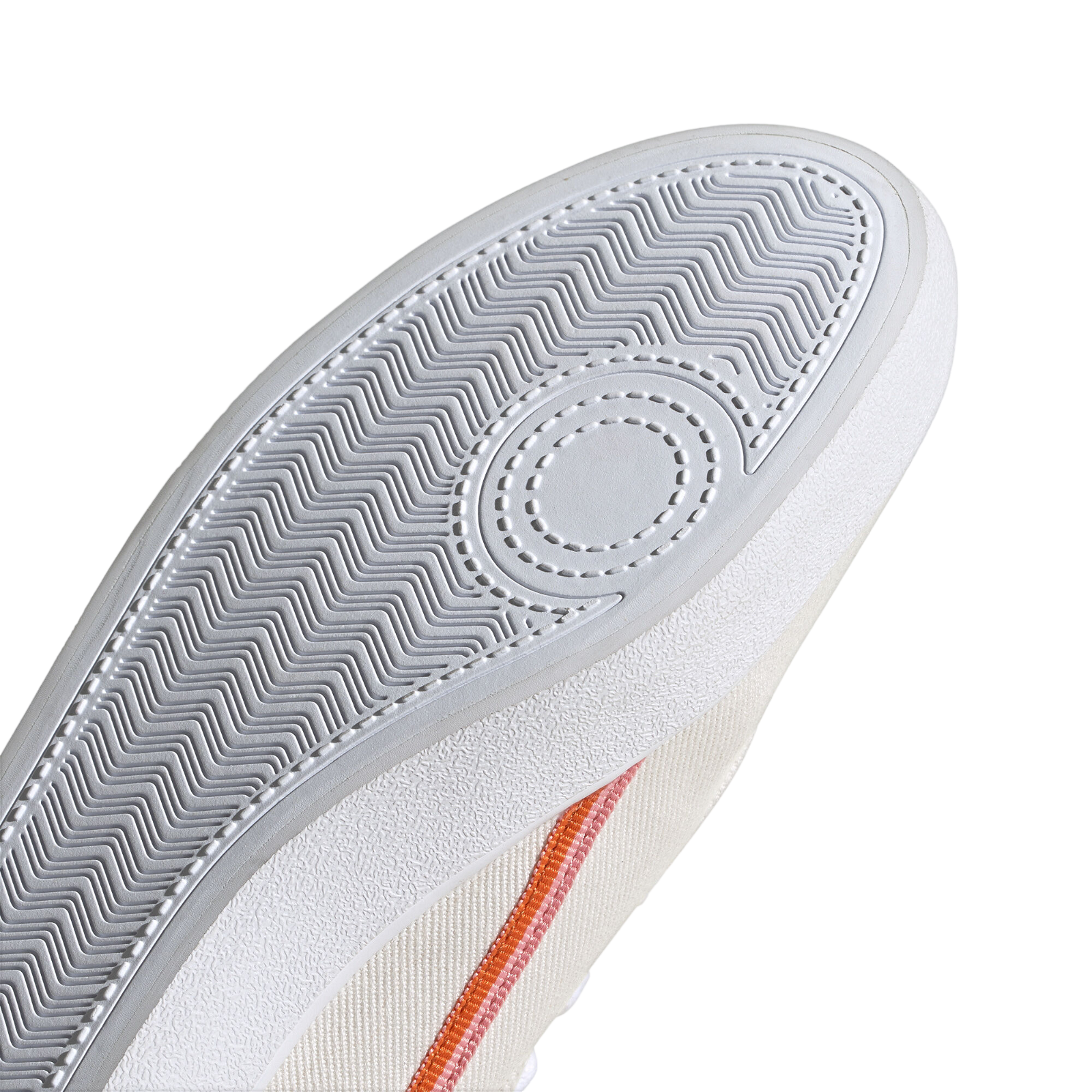 adidas Womens Courtflash X Shoes - Chalk White / Orange - ViaductClothing - -