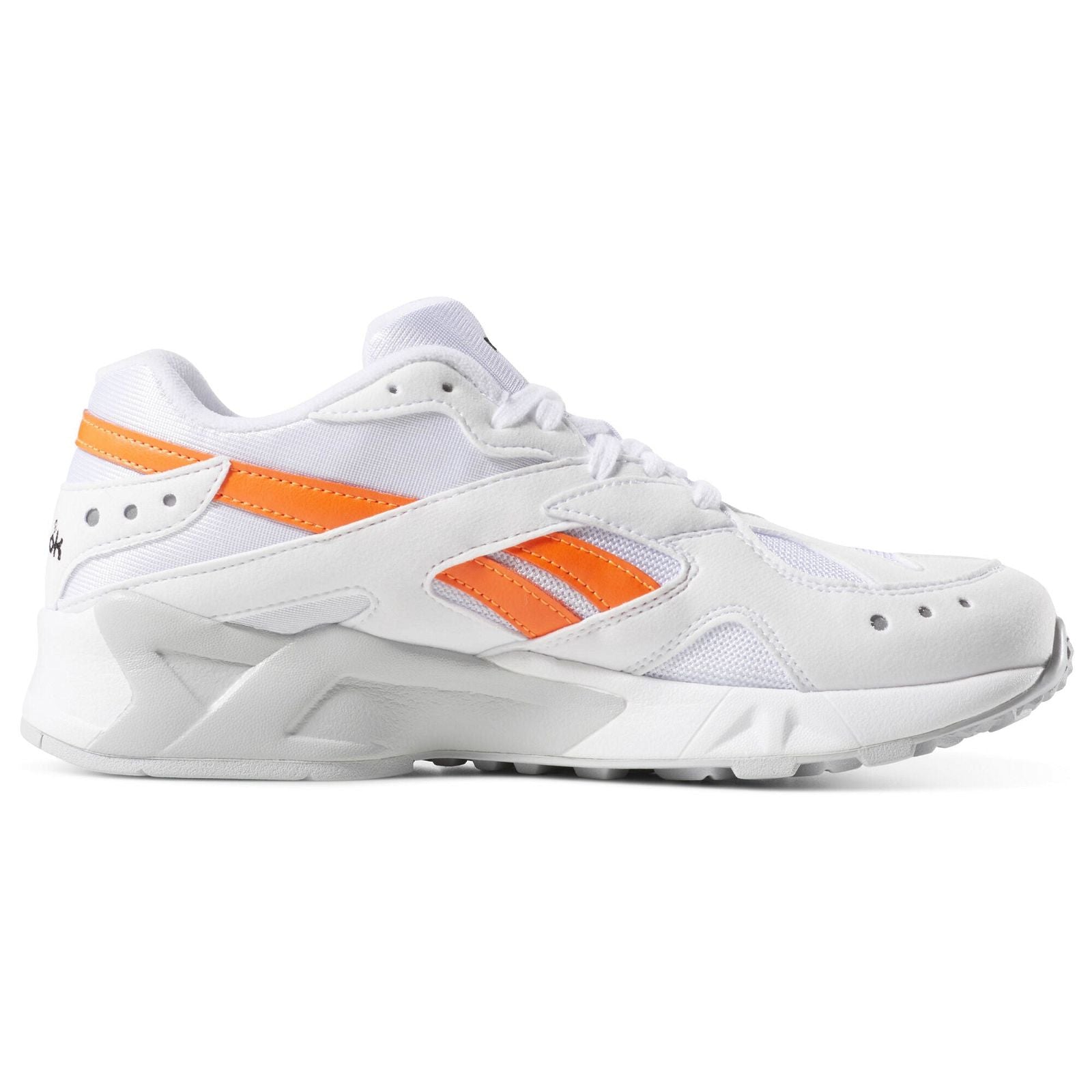 Reebok Aztrek Trainers - White/Orange - ViaductClothing - -