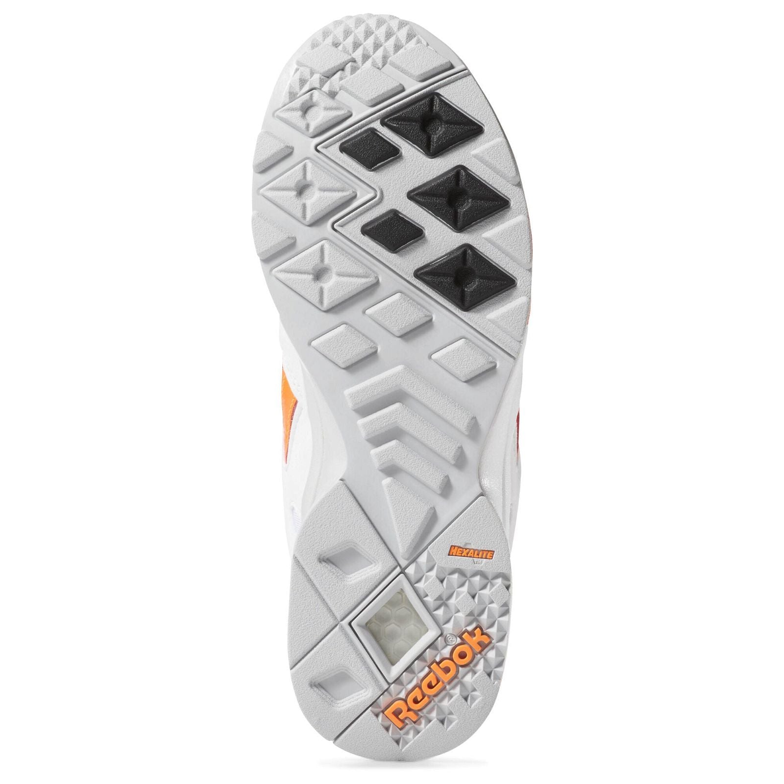 Reebok Aztrek Trainers - White/Orange - ViaductClothing - -