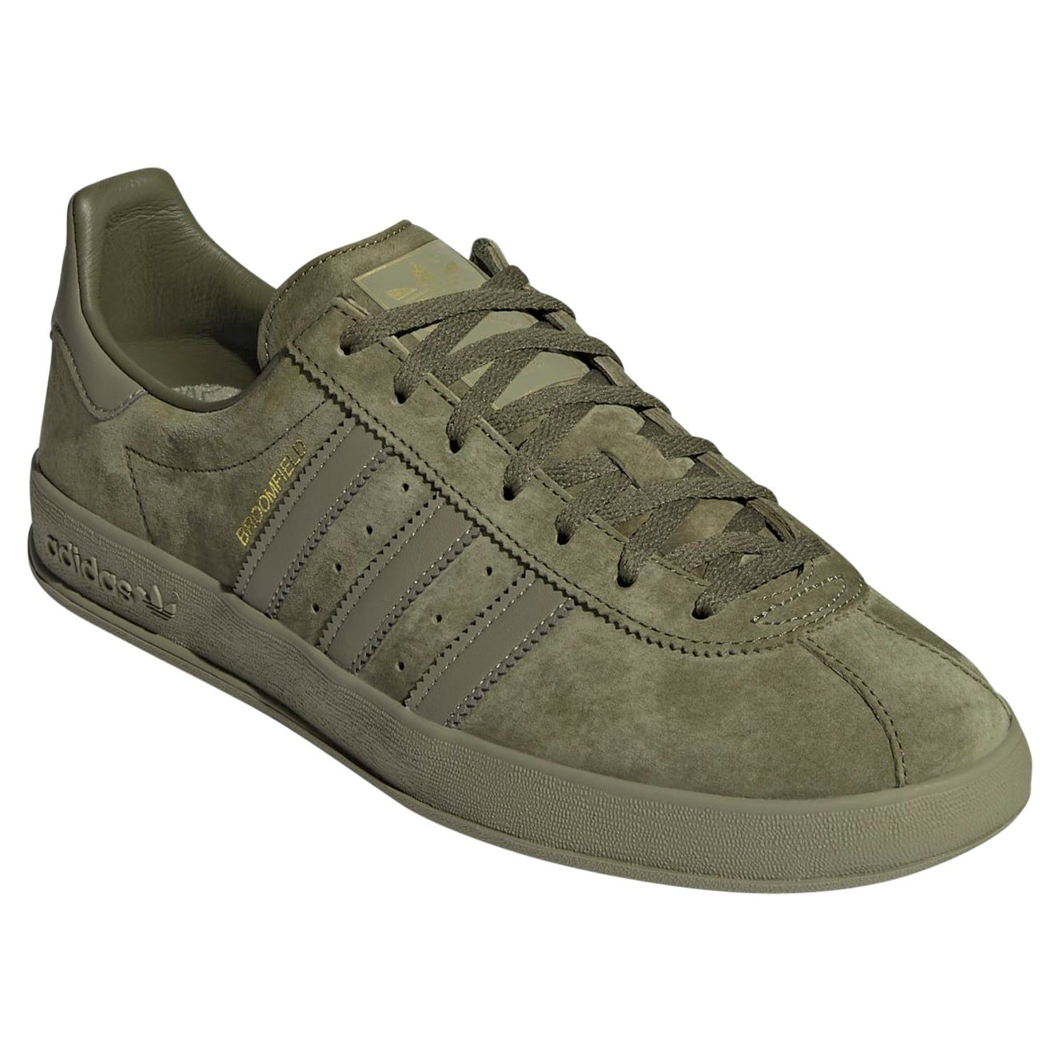 adidas Originals Unisex Broomfield Shoes - Focus Olive / Orbit Green - ViaductClothing - -