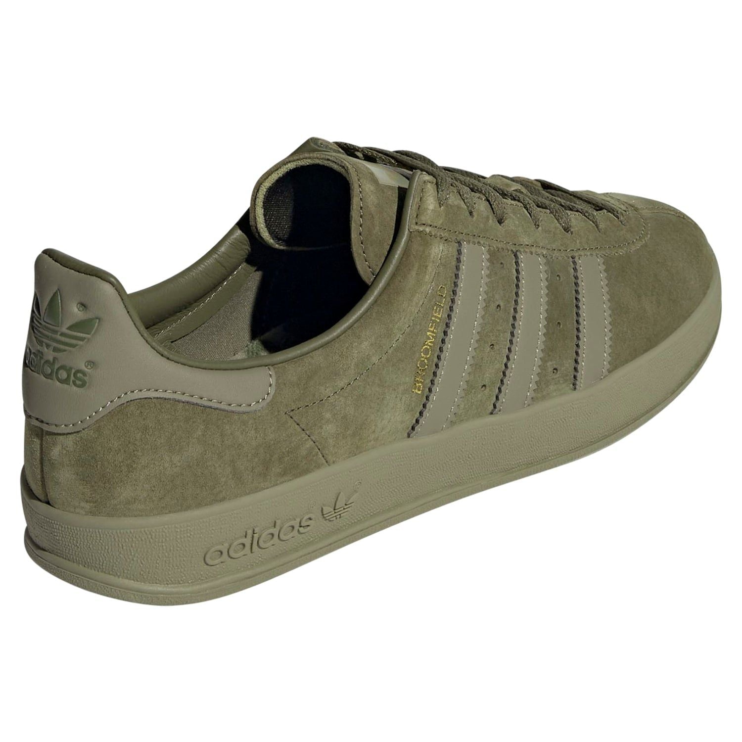 adidas Originals Unisex Broomfield Shoes - Focus Olive / Orbit Green - ViaductClothing - -