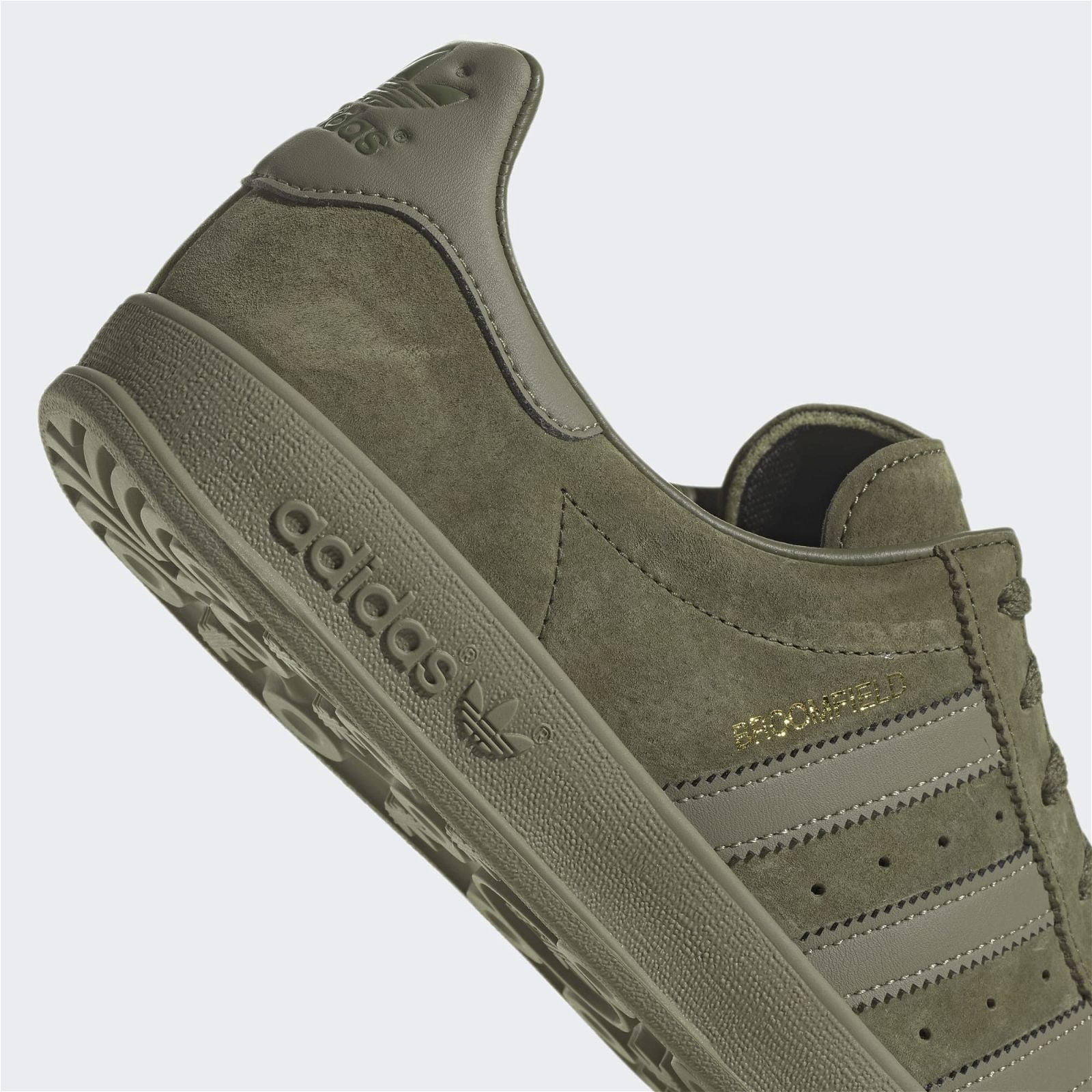 adidas Originals Unisex Broomfield Shoes - Focus Olive / Orbit Green - ViaductClothing - -