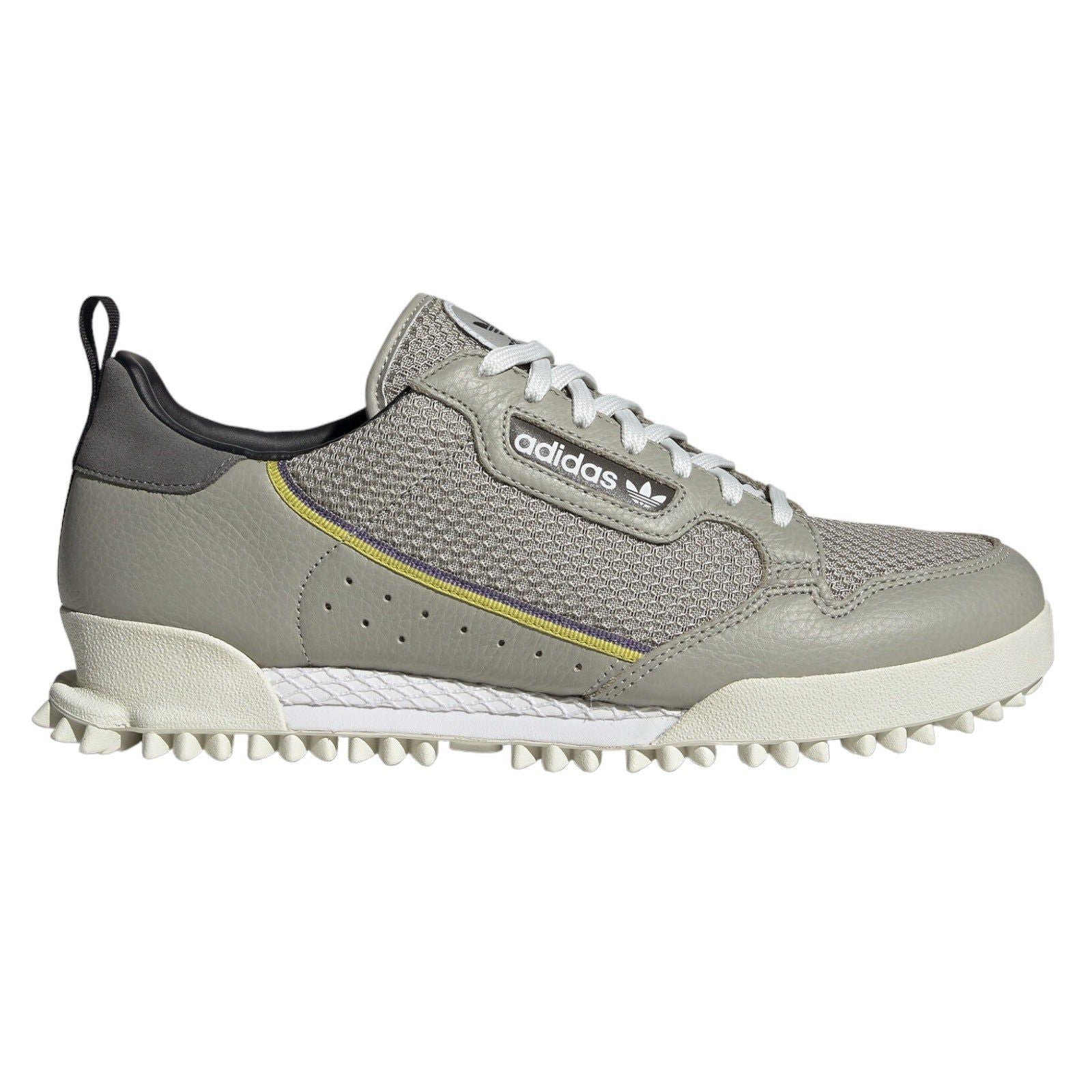 adidas Originals Unisex Continental 80 Baara Shoes - Sesame/Orbit Grey - ViaductClothing -  -