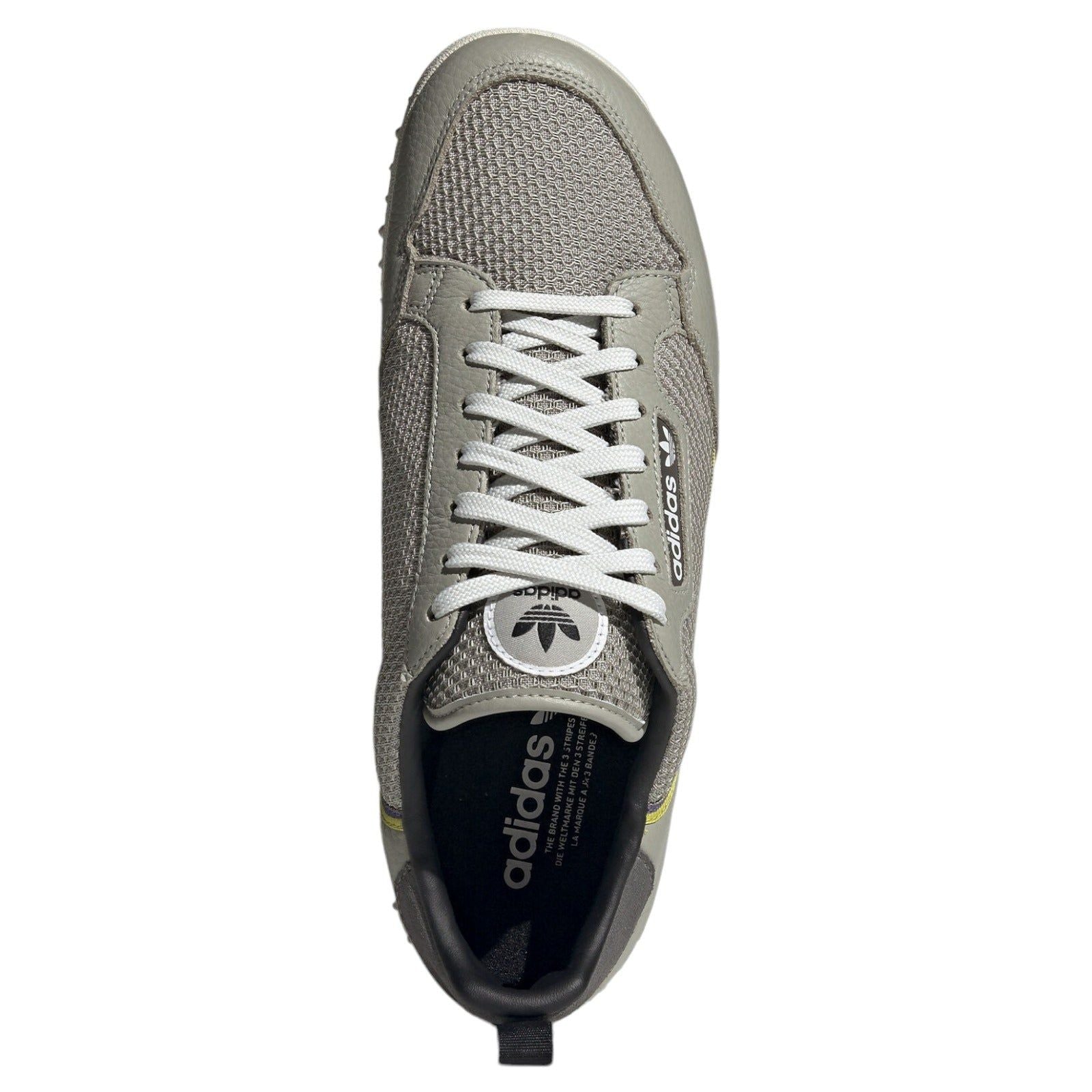 adidas Originals Unisex Continental 80 Baara Shoes - Sesame/Orbit Grey - ViaductClothing -  -