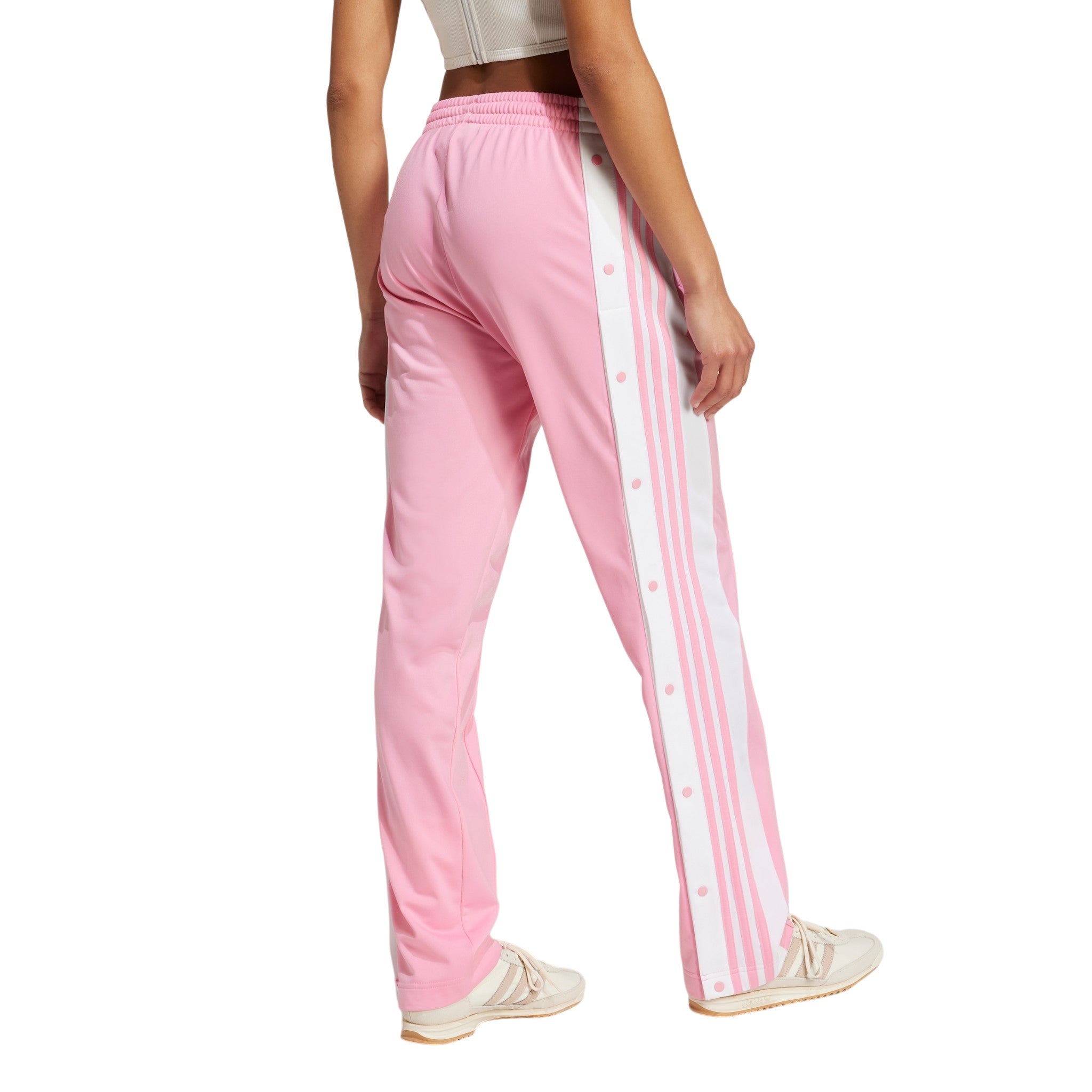 adidas Originals Womens Adibreak Retro 90s Snap Track Pants - Pink White